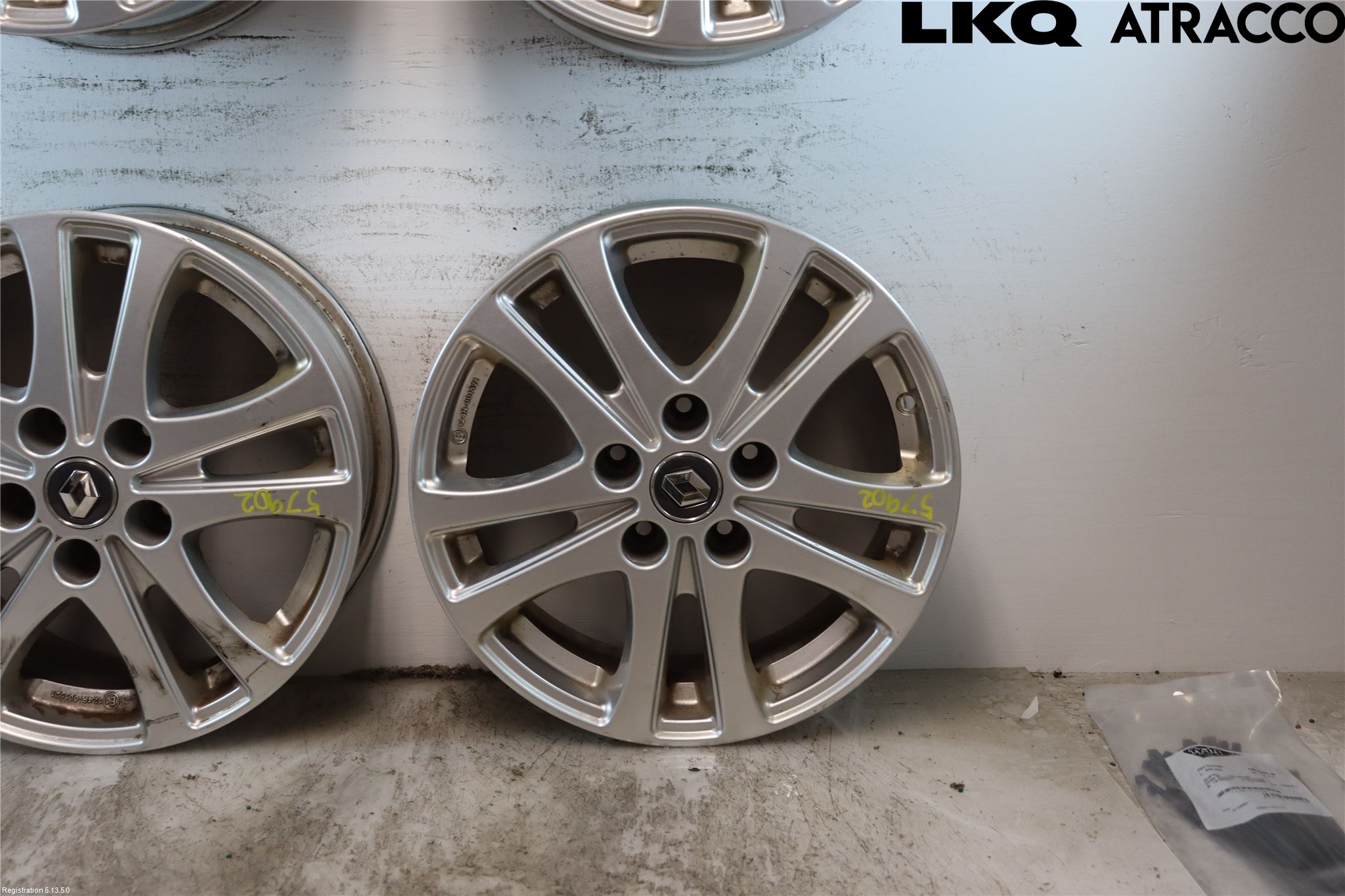 Renault MEGANE III 09-15 Fälgsats Aluminium