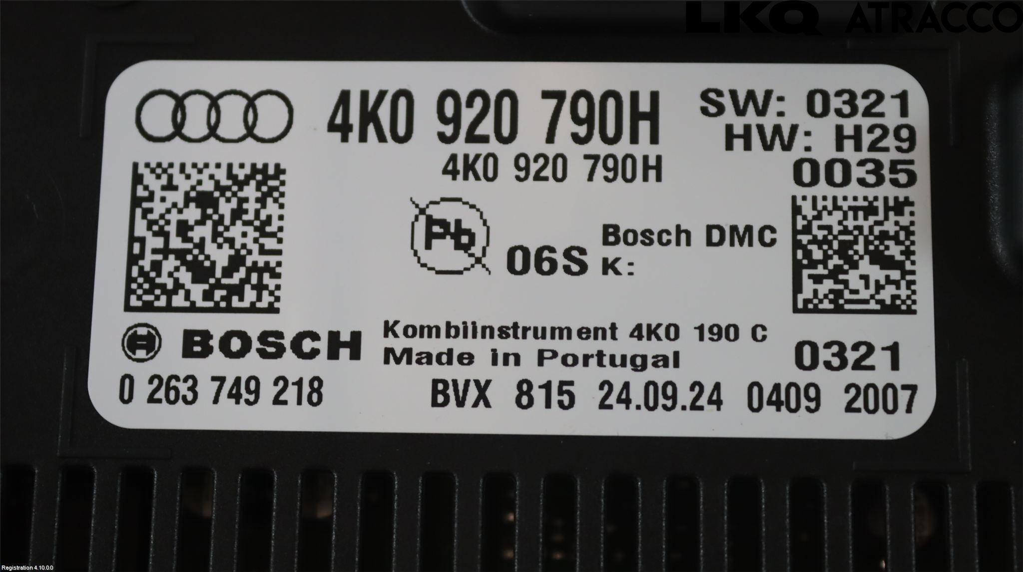 Audi A6 F2/C8 19- Instrument Komb