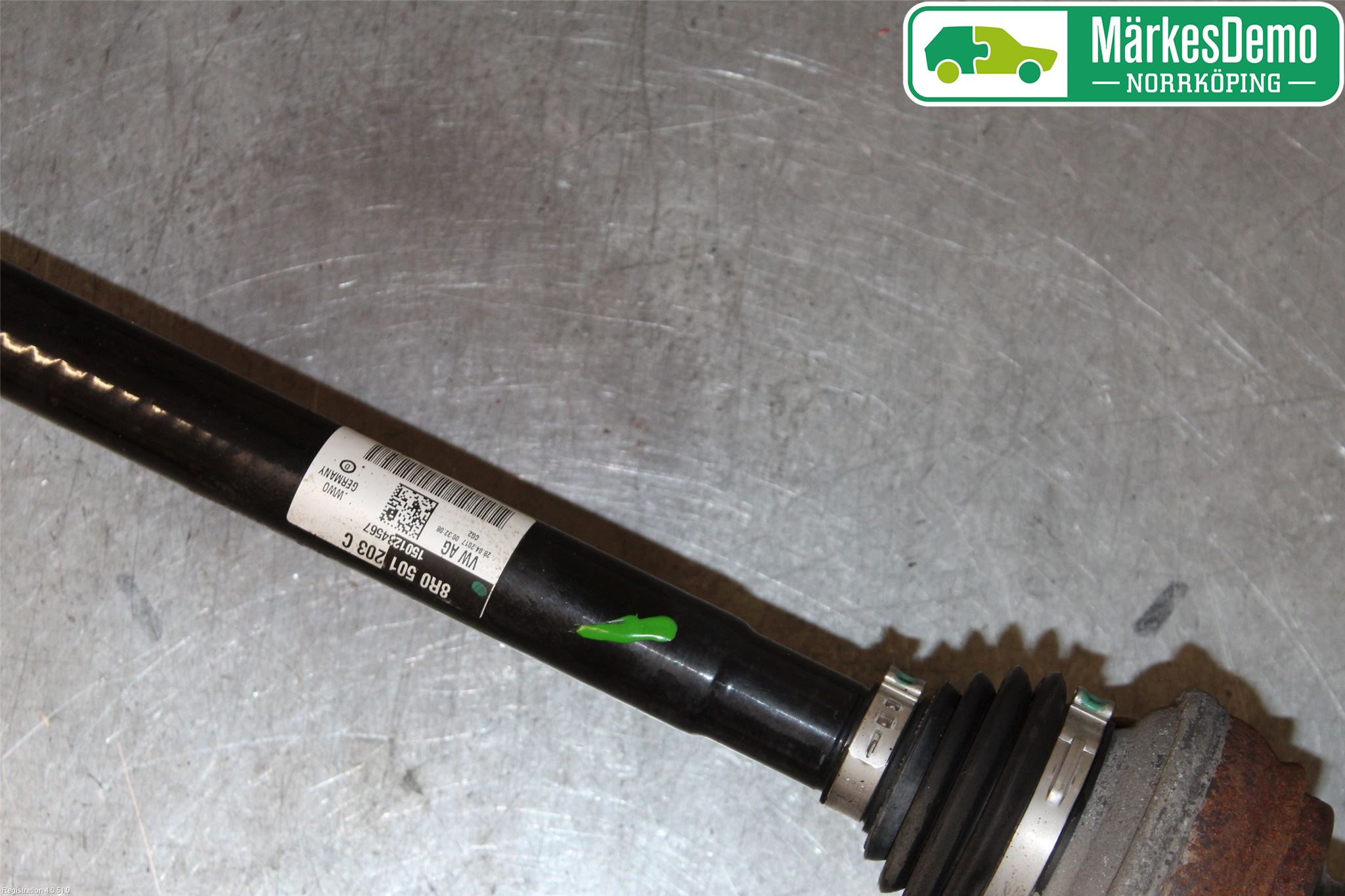 Audi A6 ALLROAD 12-18 Drivaxel Bak Höger