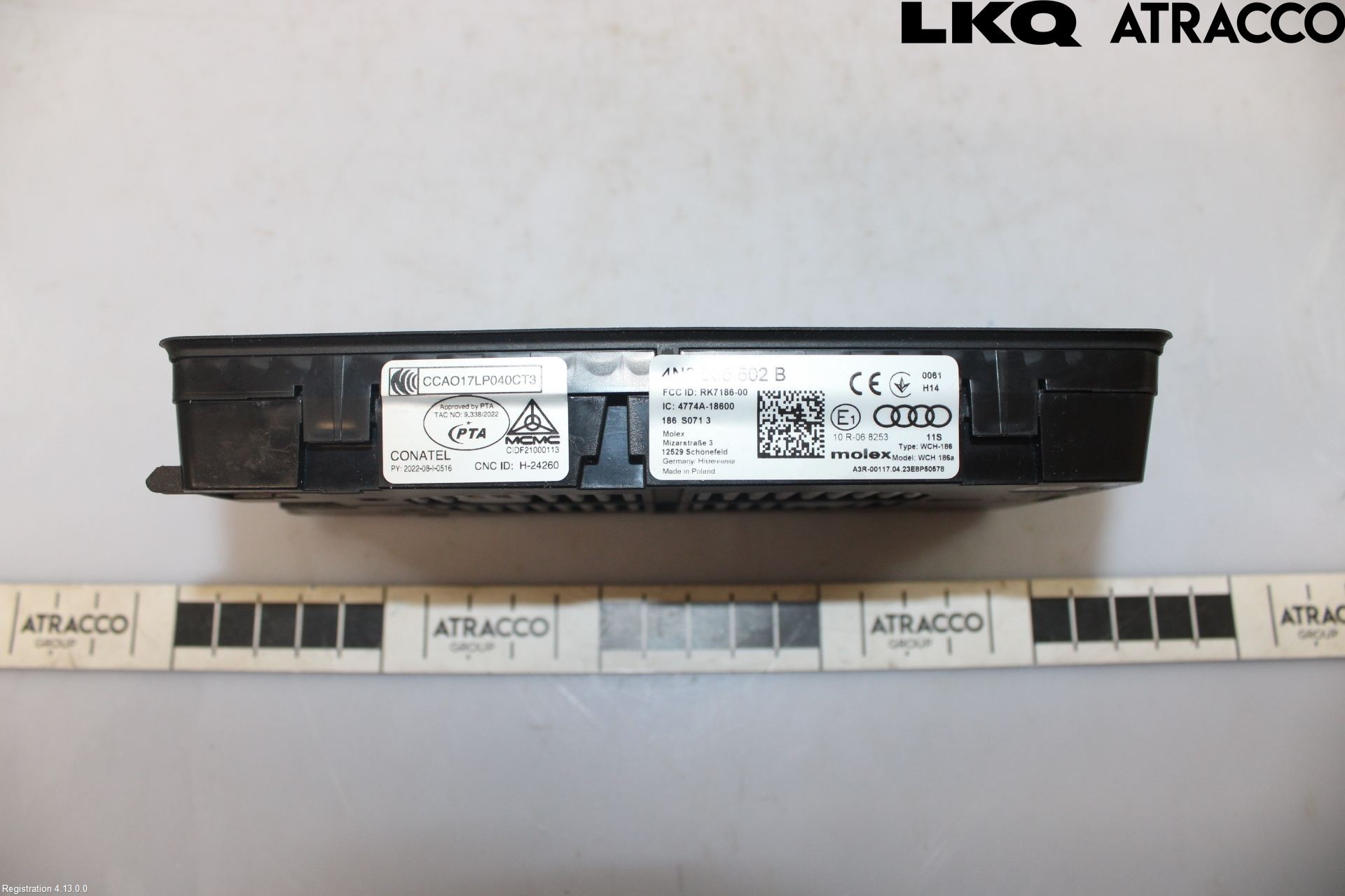 Volkswagen VW TOUAREG CR 18- Antenn El