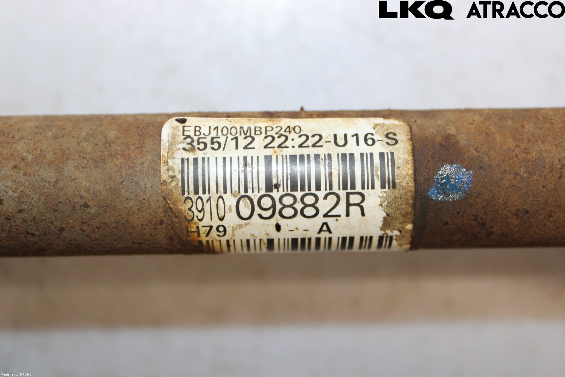Dacia DUSTER 10-17 Drivaxel Fram Höger