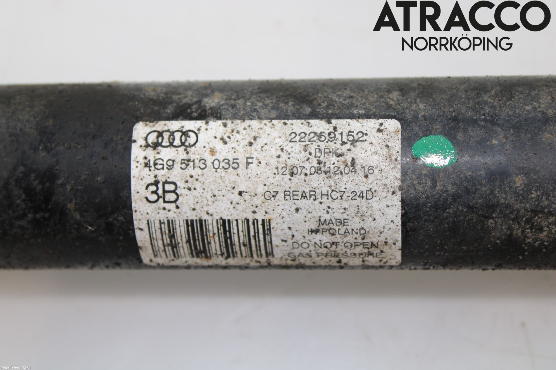 Audi A6/S6 4G 11-18 Stötdämpare Bak