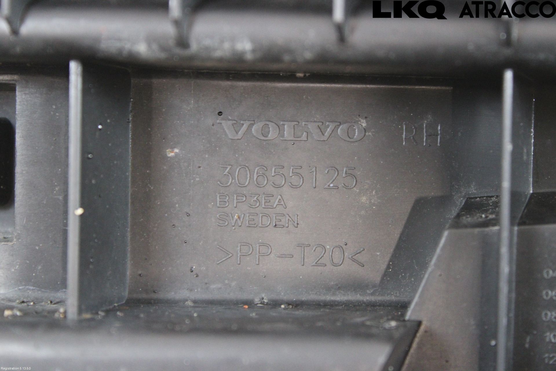 Volvo S80 07-13 Stötfångarfäste Bak Hö