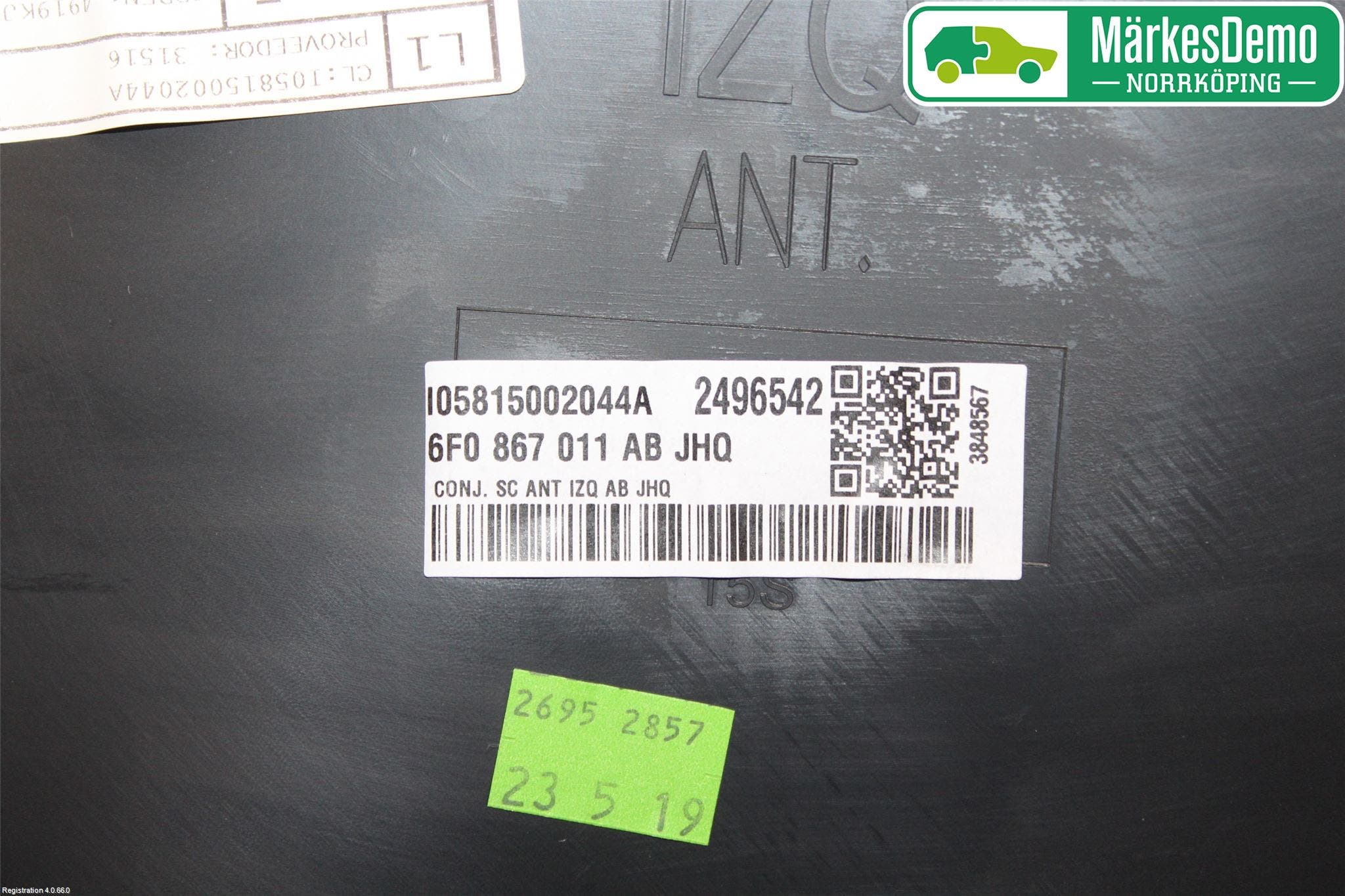 Seat ARONA Dörrklädsel Vä