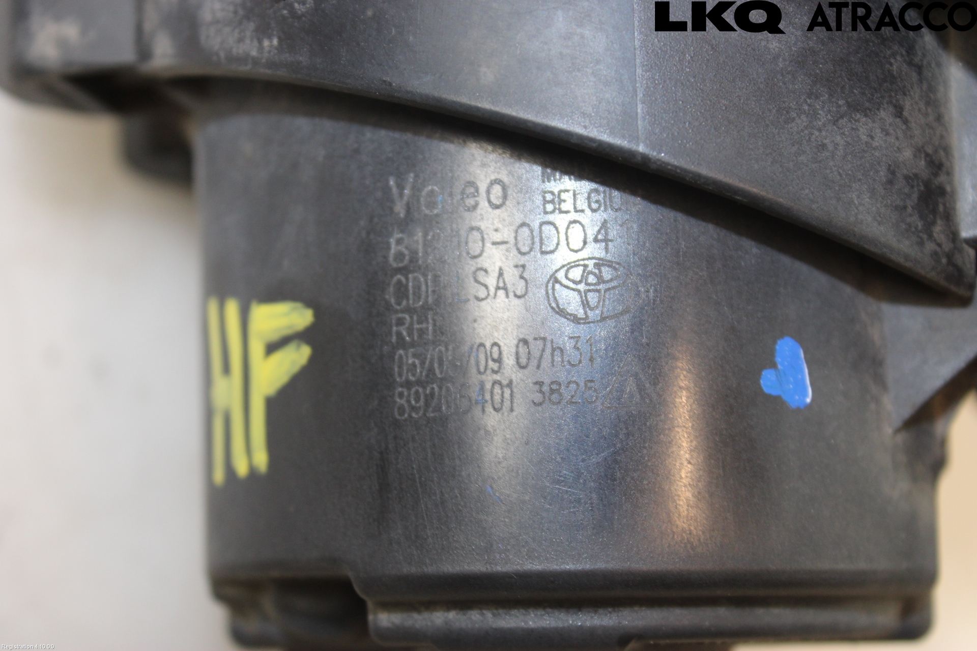 Toyota AVENSIS 09-15 Dimljus-Varselljus Fram