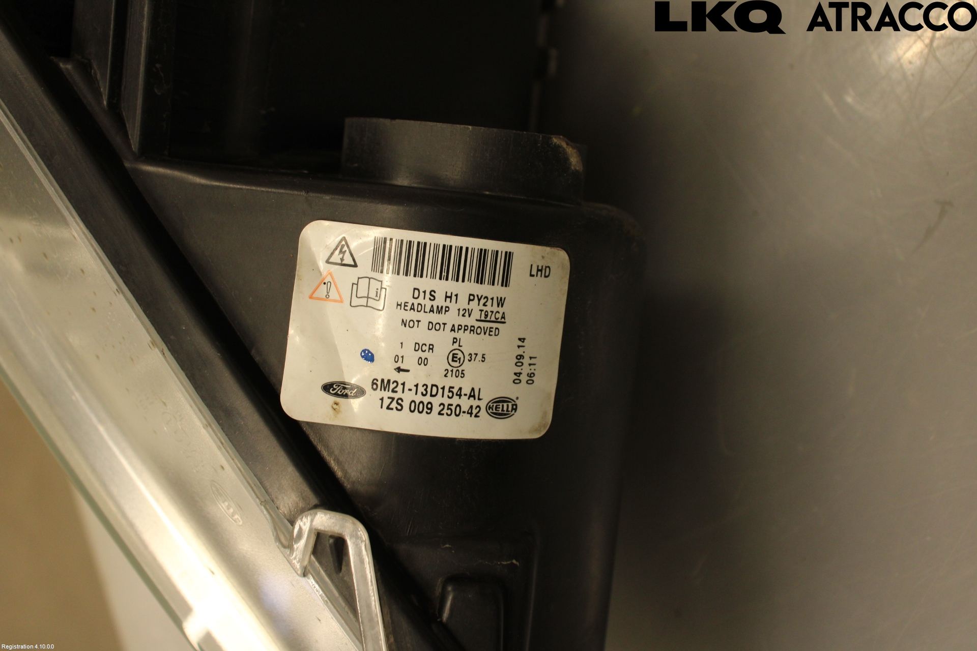 Ford S-MAX 06-15 Strålkastare Höger