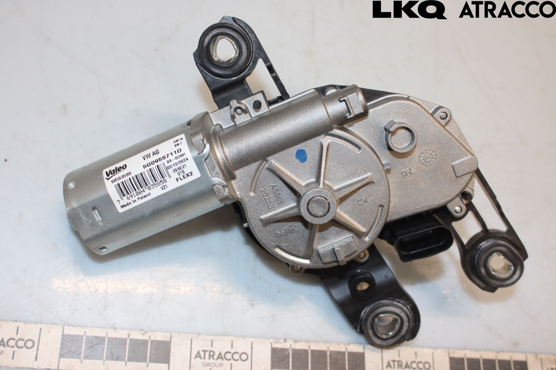 Skoda FABIA 22- Torkarmotor Baklucka