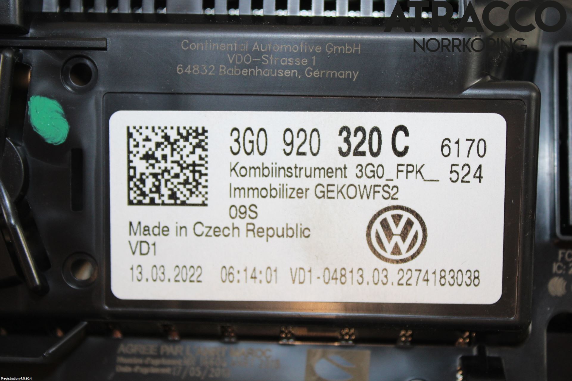 Volkswagen VW PASSAT 20-24 Instrument Komb