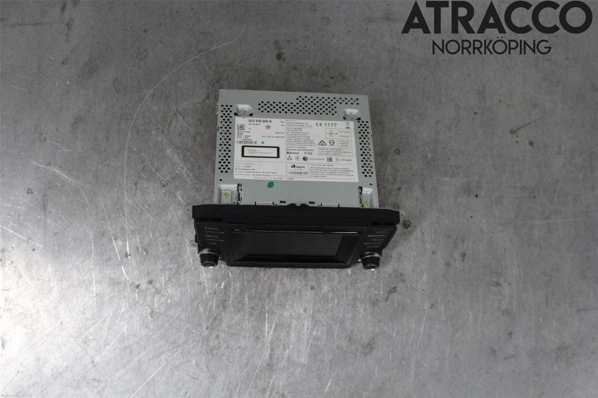 Volkswagen VW POLO 10-17 Cd Radio - Multimediapanel