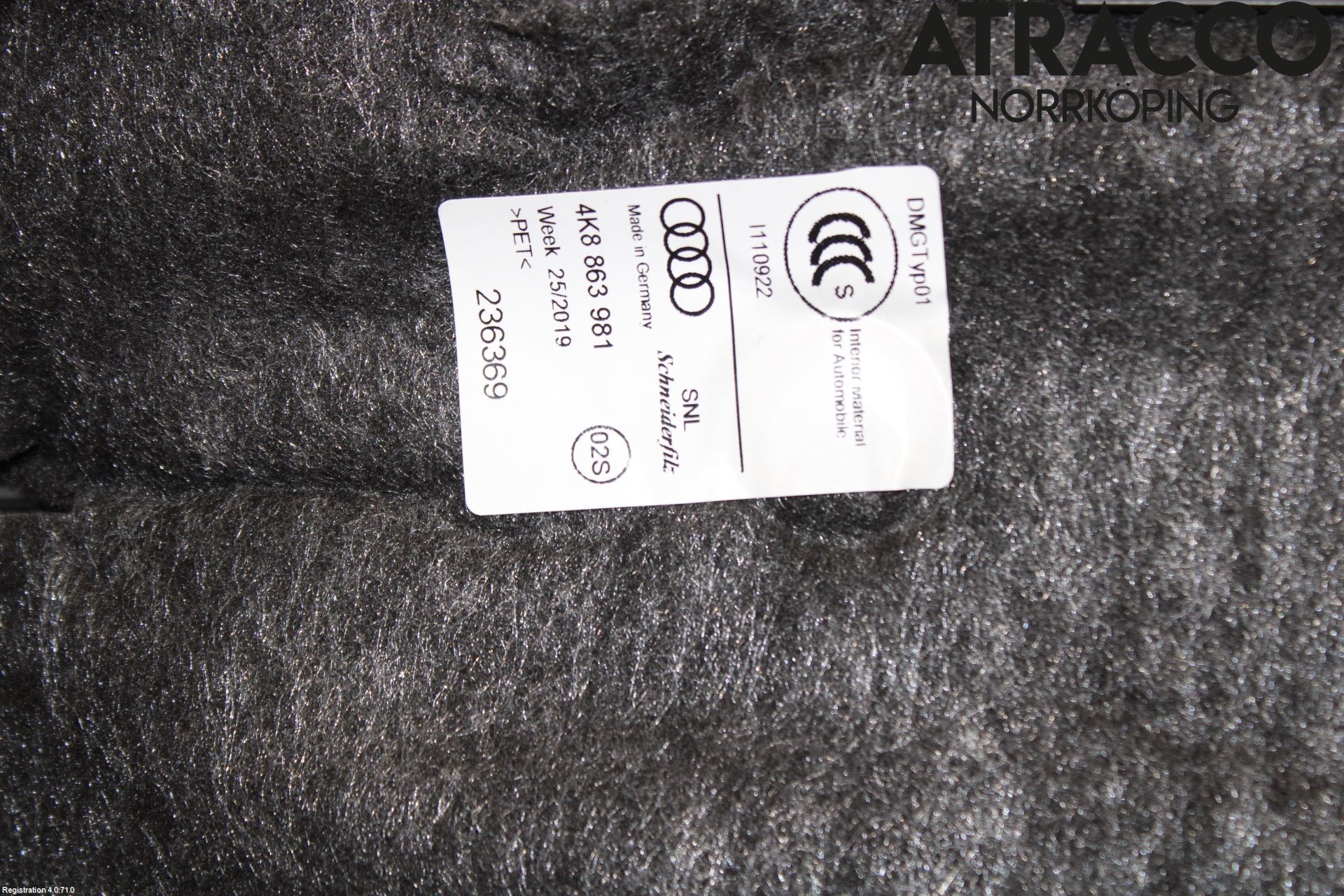 Audi A7 Sportback 4K 18- Dörrklädsel Hö