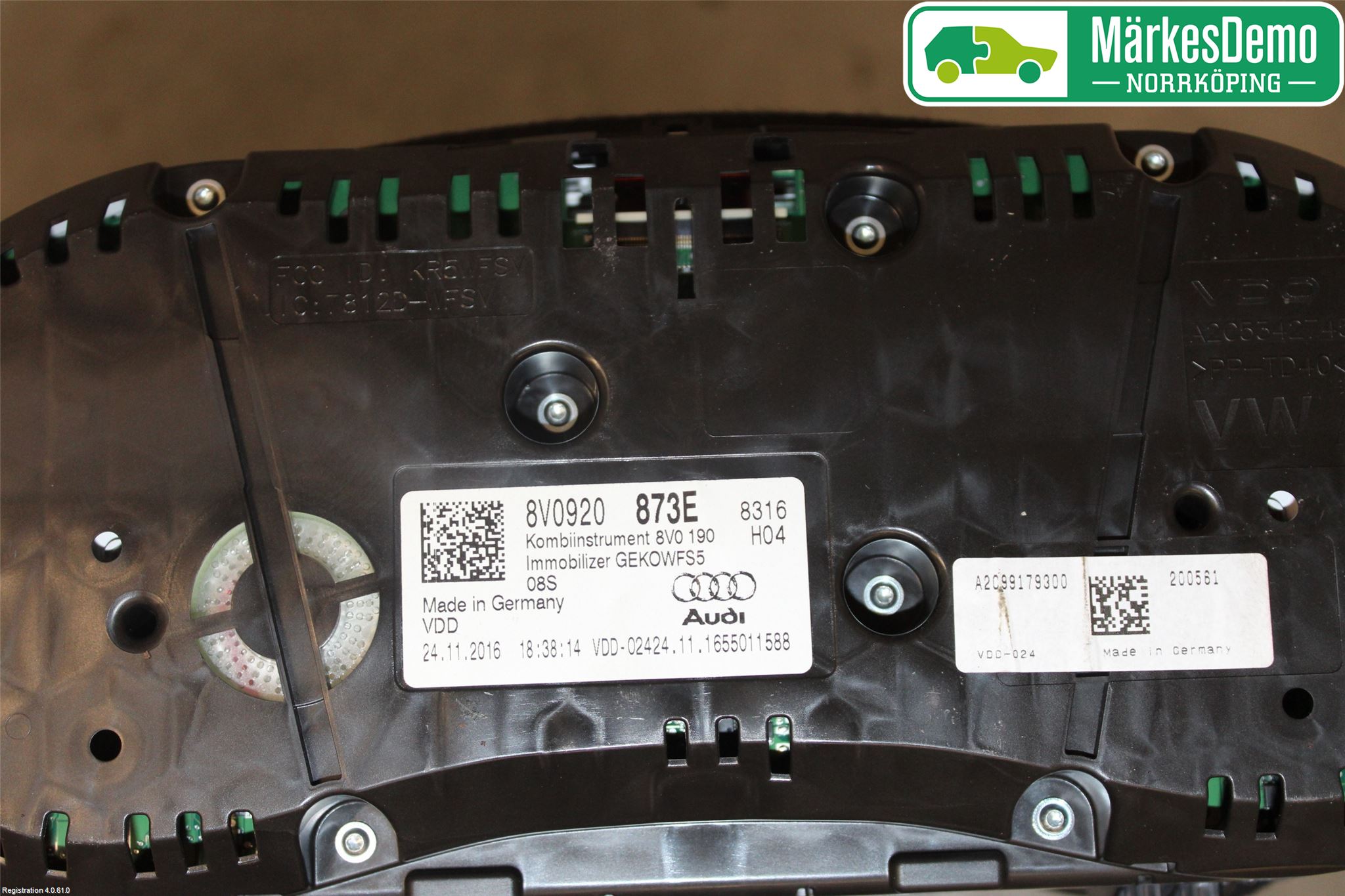 Audi A3/S3 8V 13-20 Instrument Komb