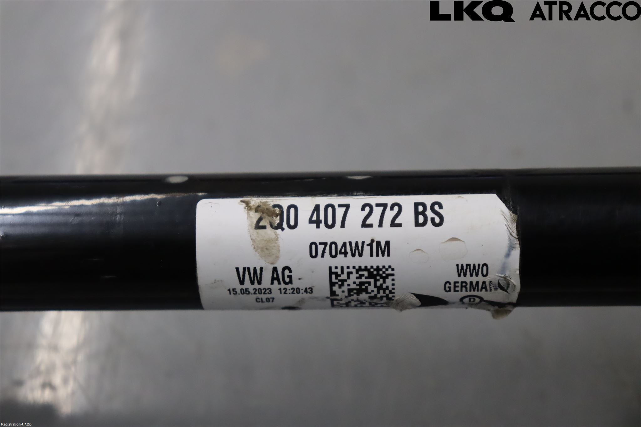 Skoda SCALA 19- Drivaxel Fram Höger