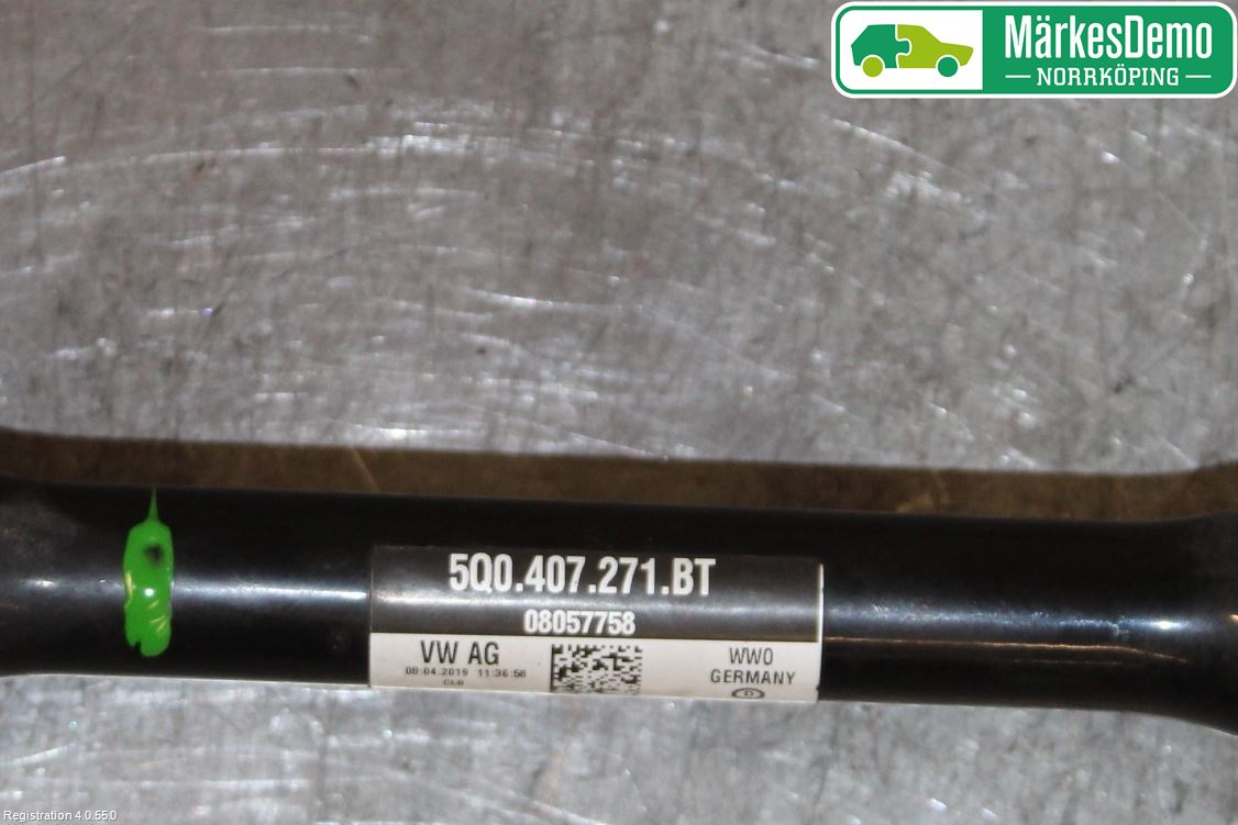 Volkswagen VW GOLF / E-GOLF VII 13-20 Drivaxel Fram Vänster