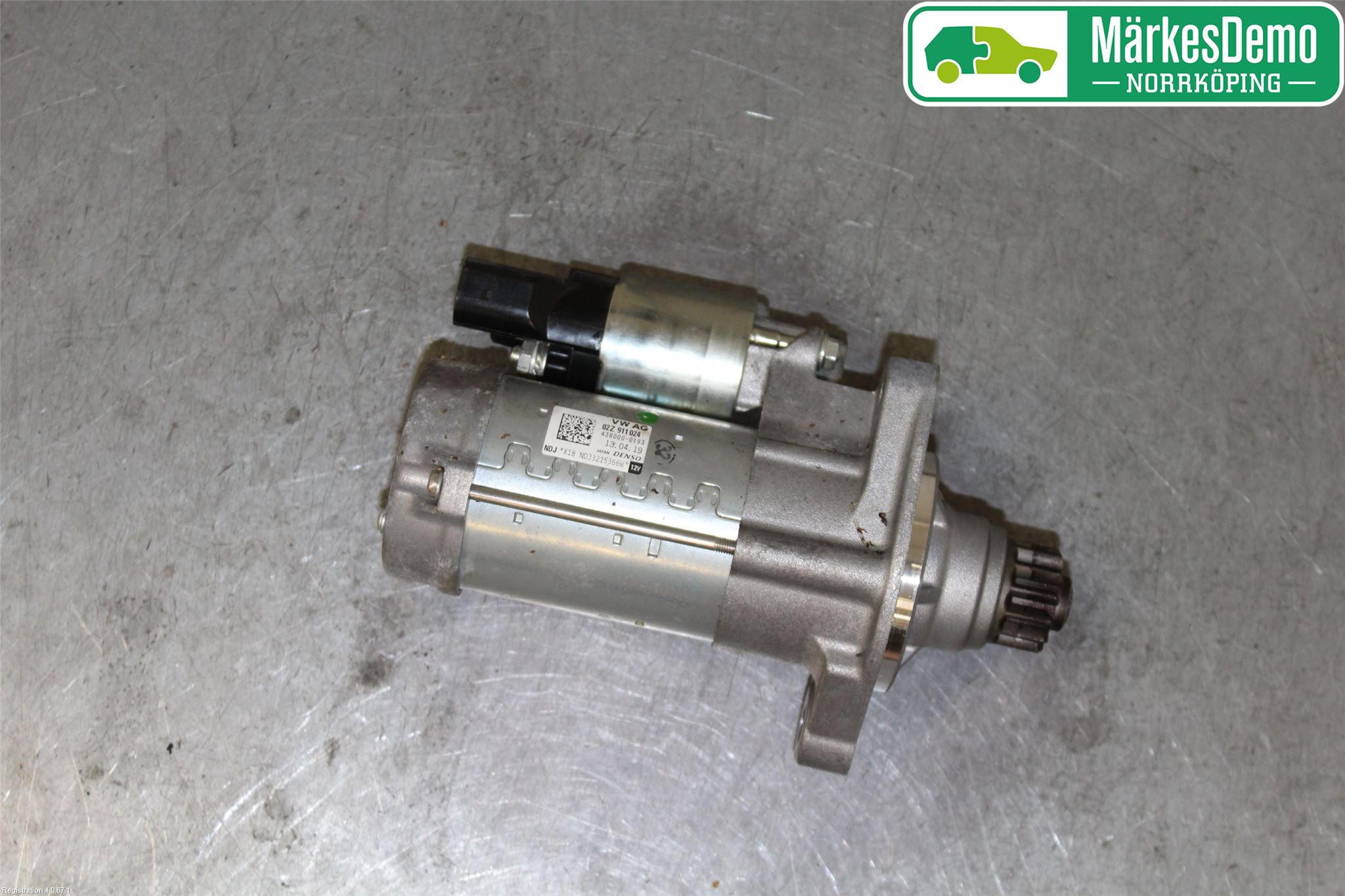 Volkswagen VW GOLF / E-GOLF VII 13-20 Startmotor