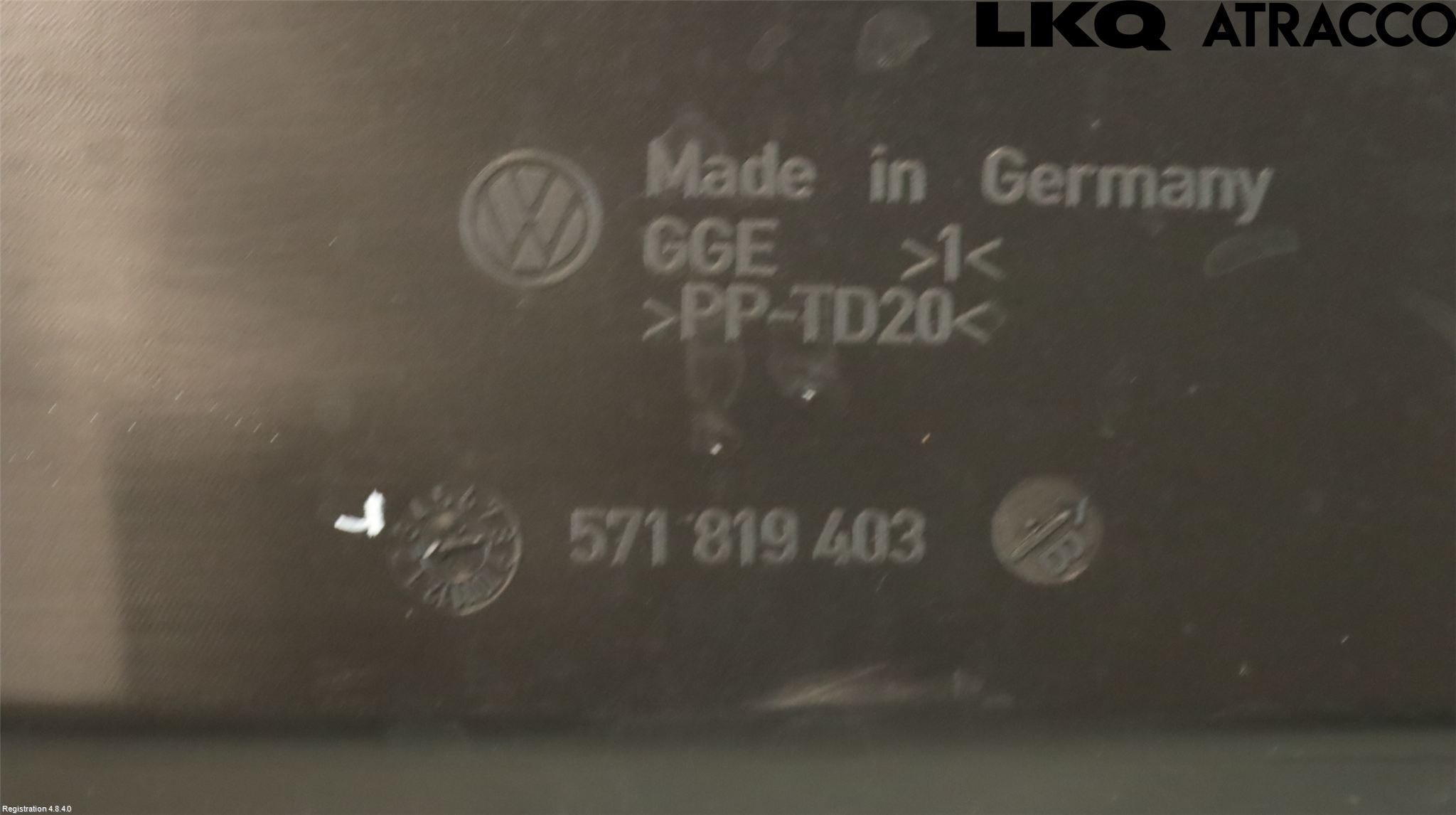 Volkswagen VW TIGUAN 24- Torpedplåt-Torpedplast