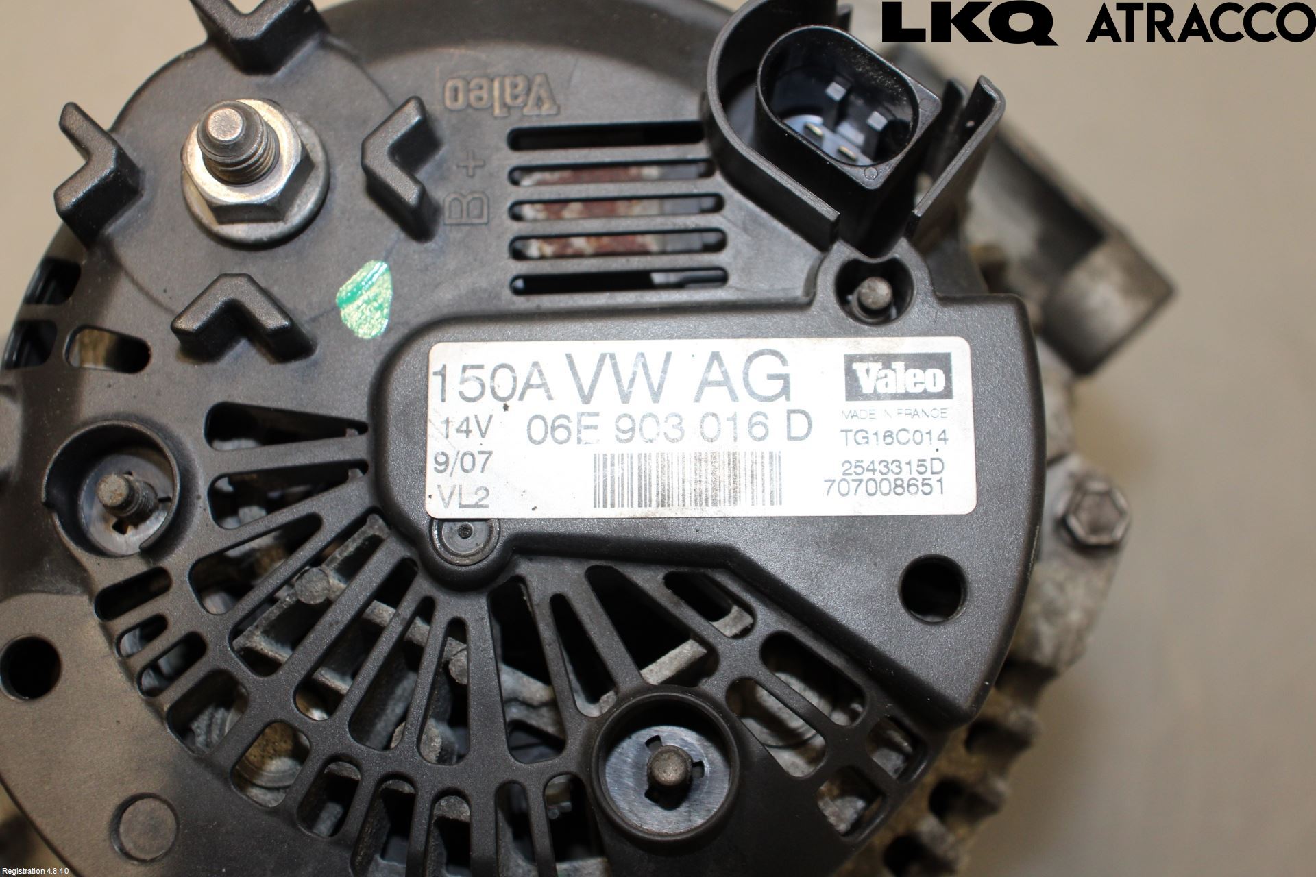 Audi A6/S6     05-11 Generator