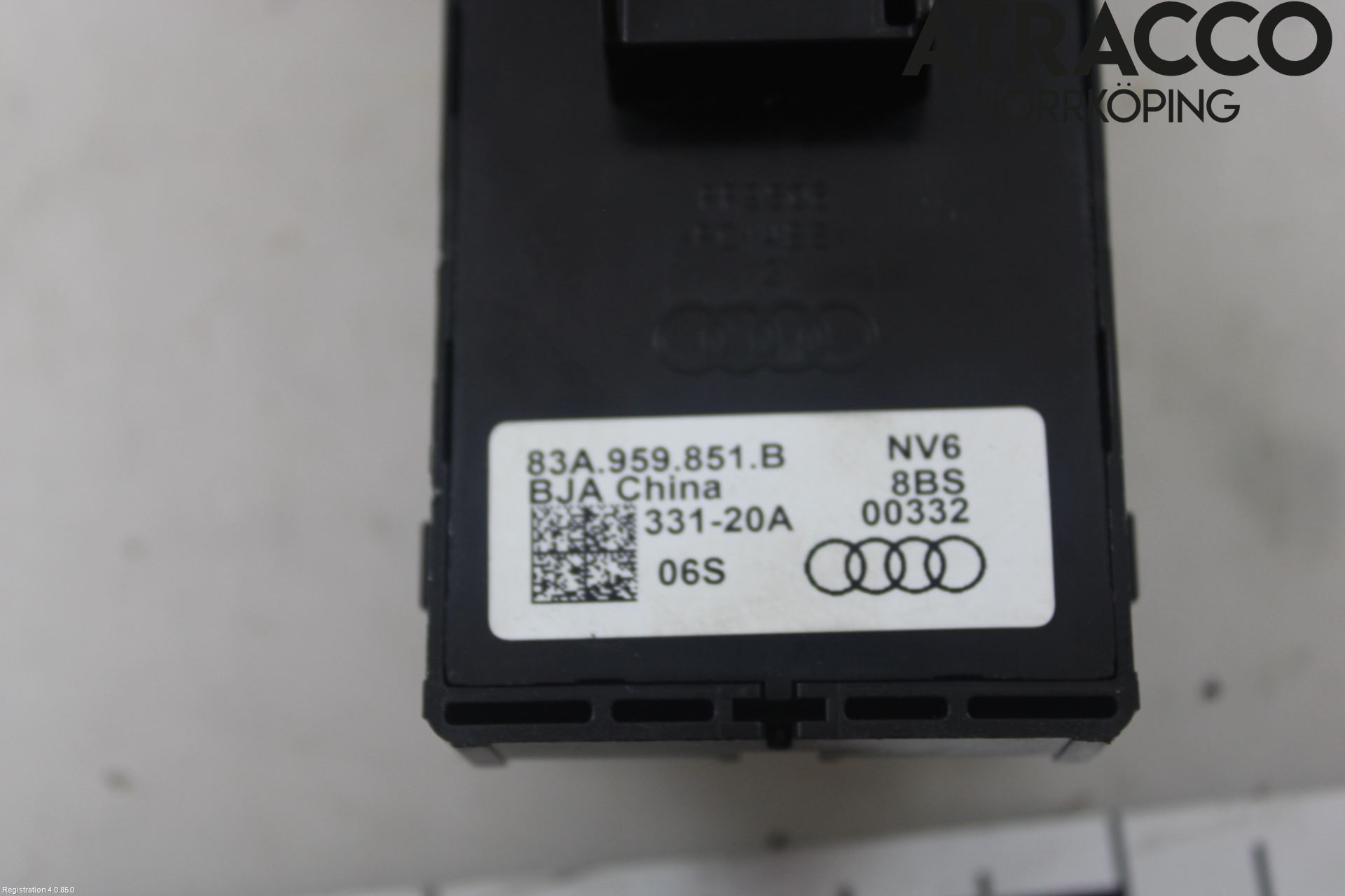 Audi A3/S3 8Y 21- Strömställare Elhiss