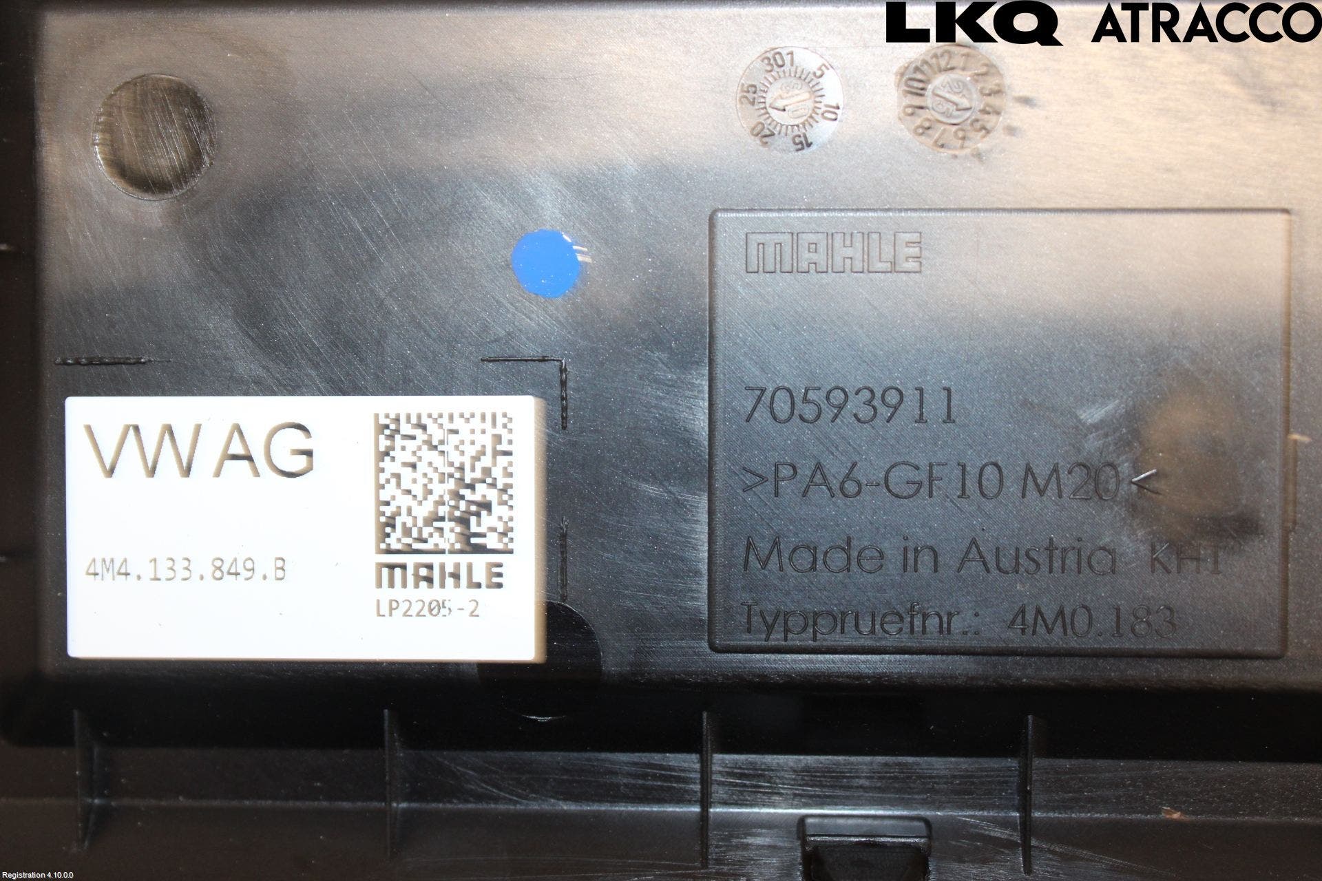 Volkswagen VW TOUAREG CR 18- Motorkåpa