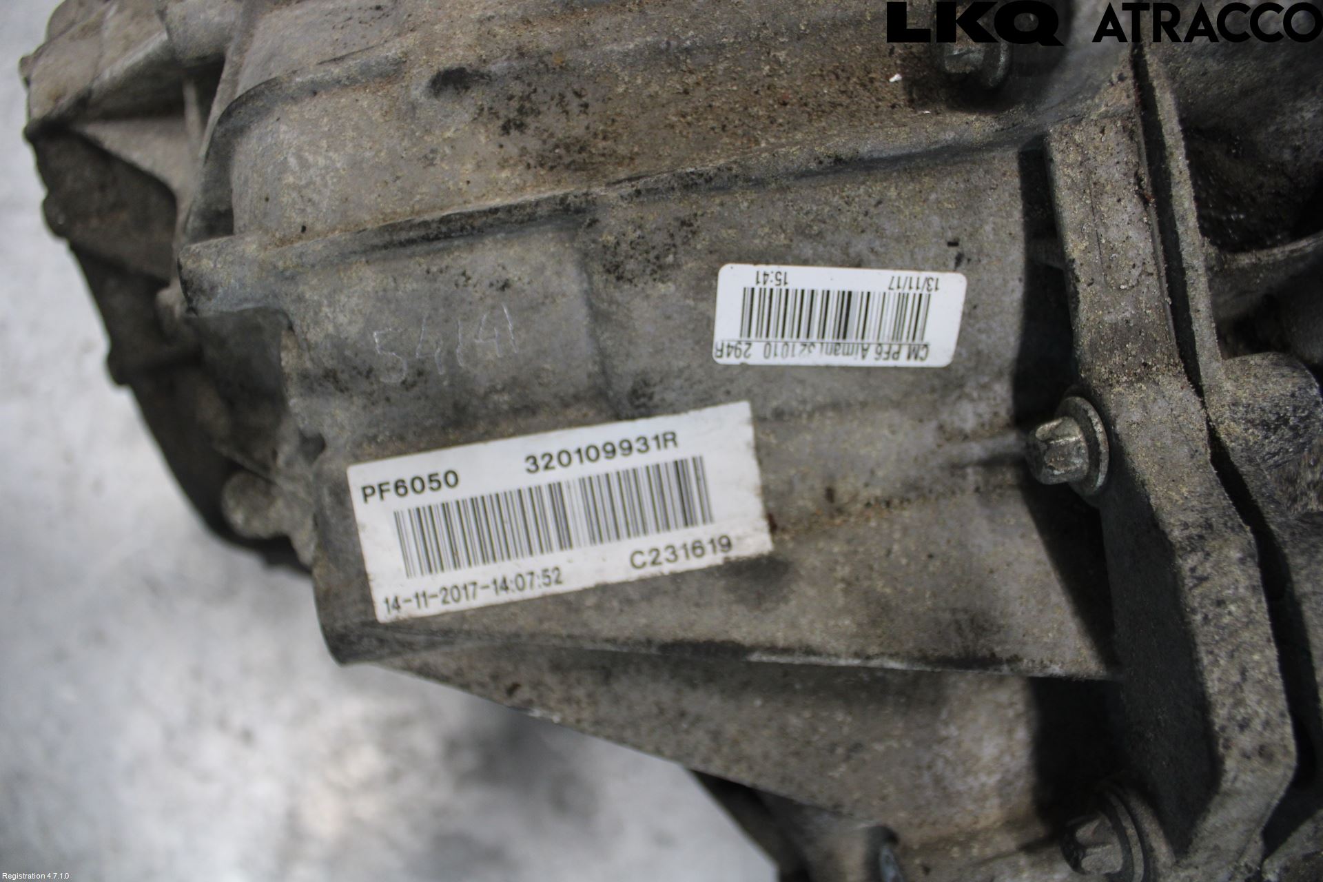 Renault TRAFIC/E-TECH 15- Växellåda Man 6 Vxl