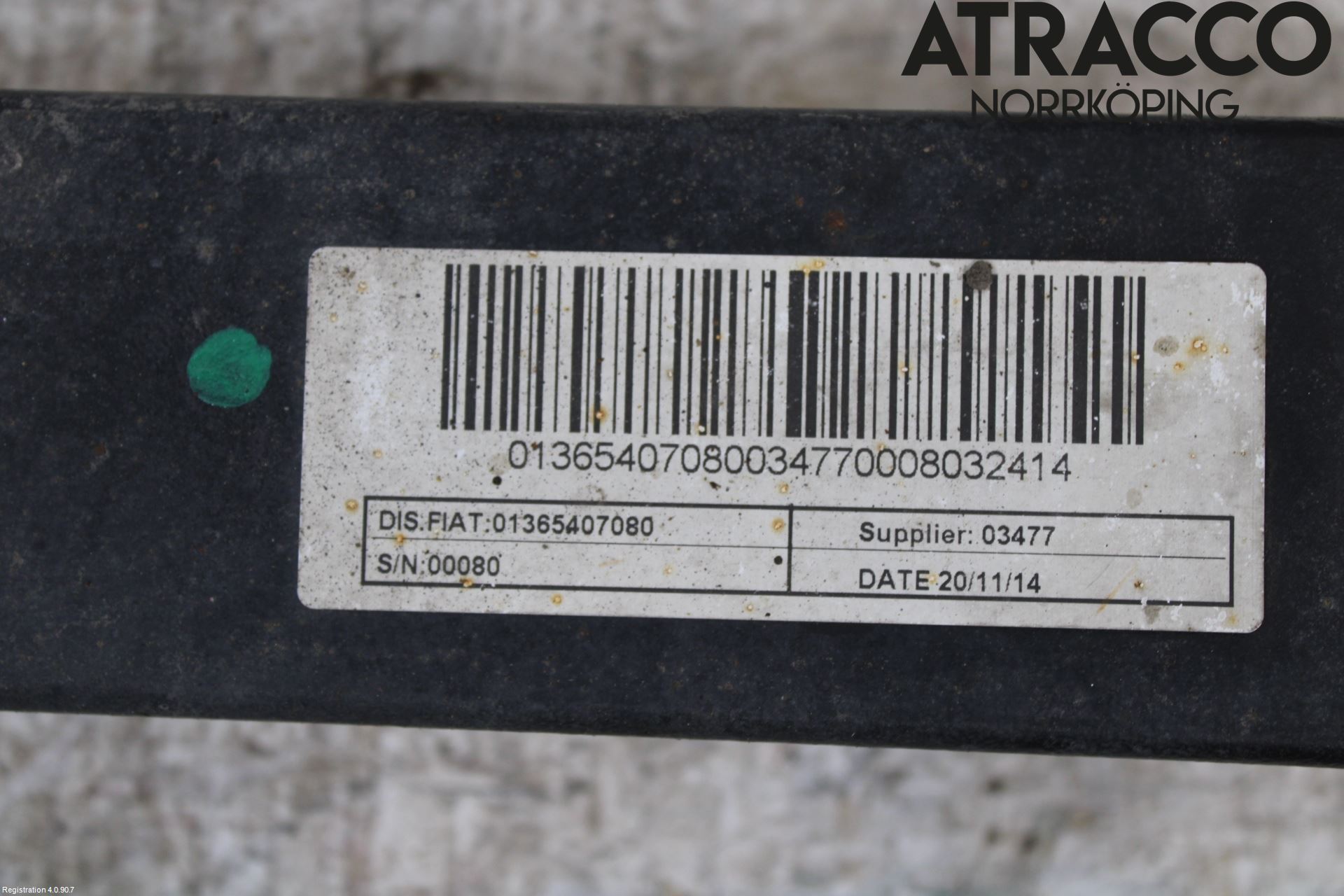 Fiat DUCATO 15-23 Bladfjäderhänke Bak