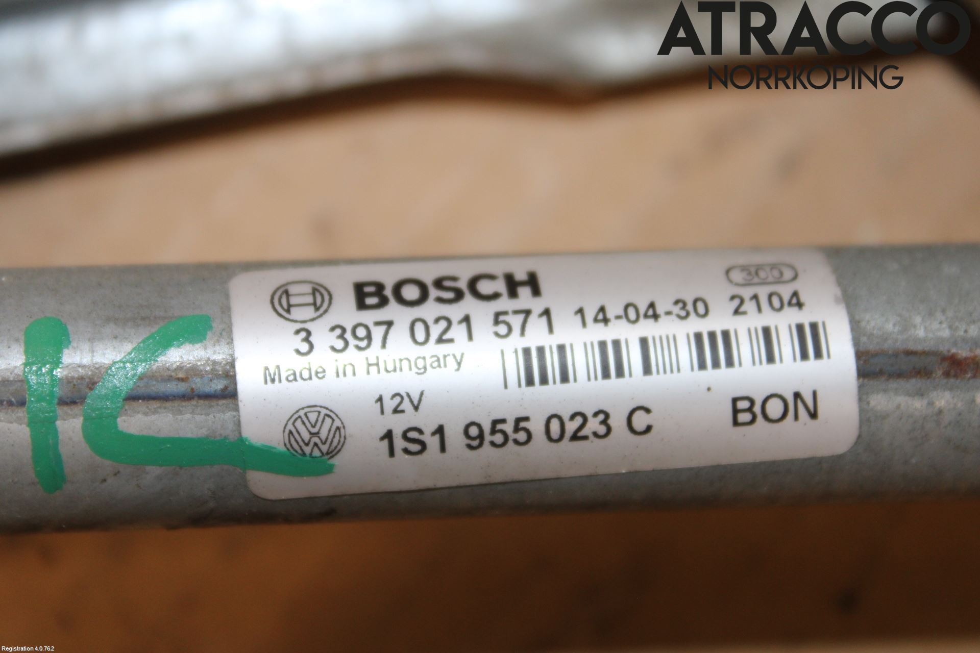 Skoda CITIGO / CITIGO E IV Torkarmekanism Vindruta