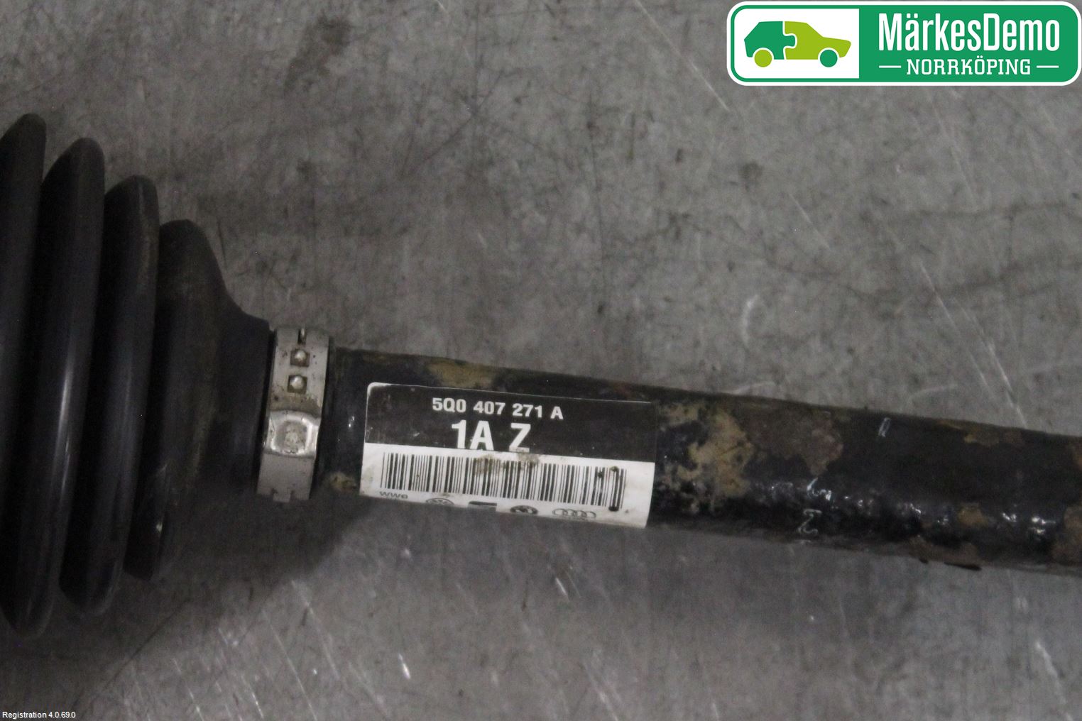 Skoda YETI Drivaxel Fram Vänster