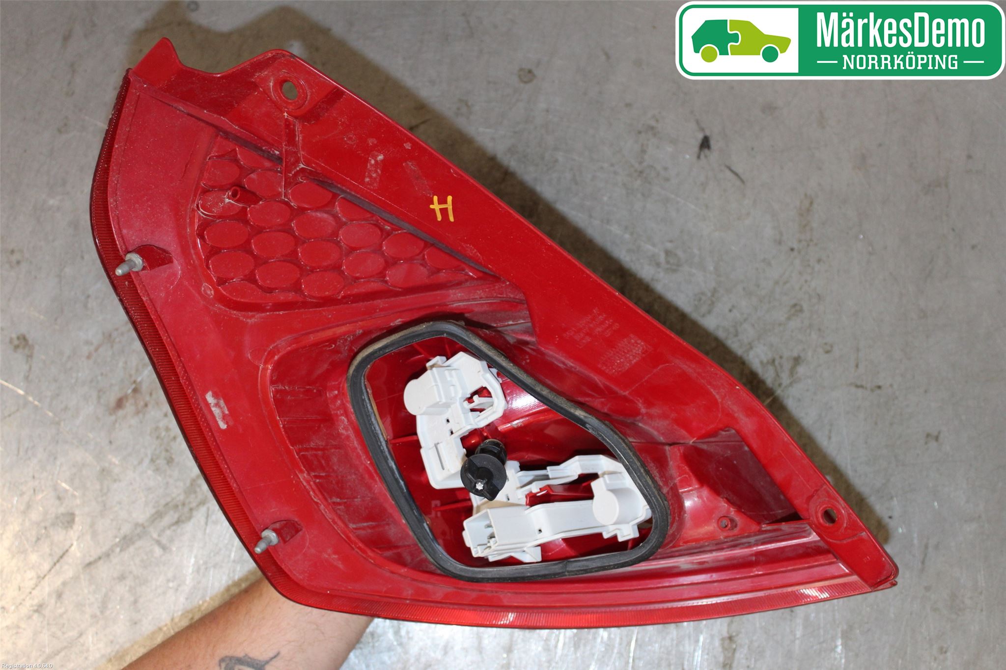 Ford FIESTA 09-12 Bakljus Höger