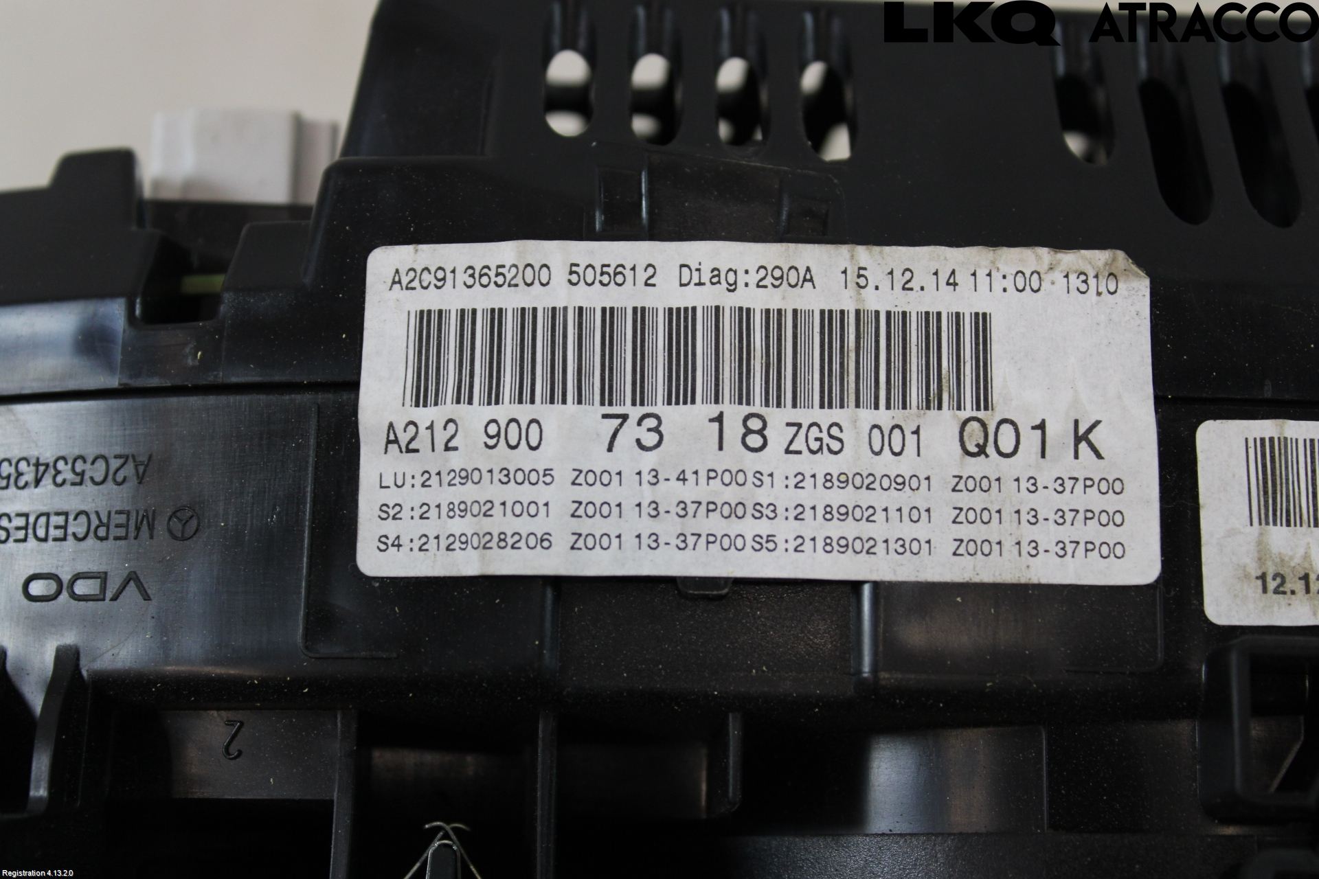 Mercedes-Benz MB E-KLASS (W212) 09-16 Instrument Komb