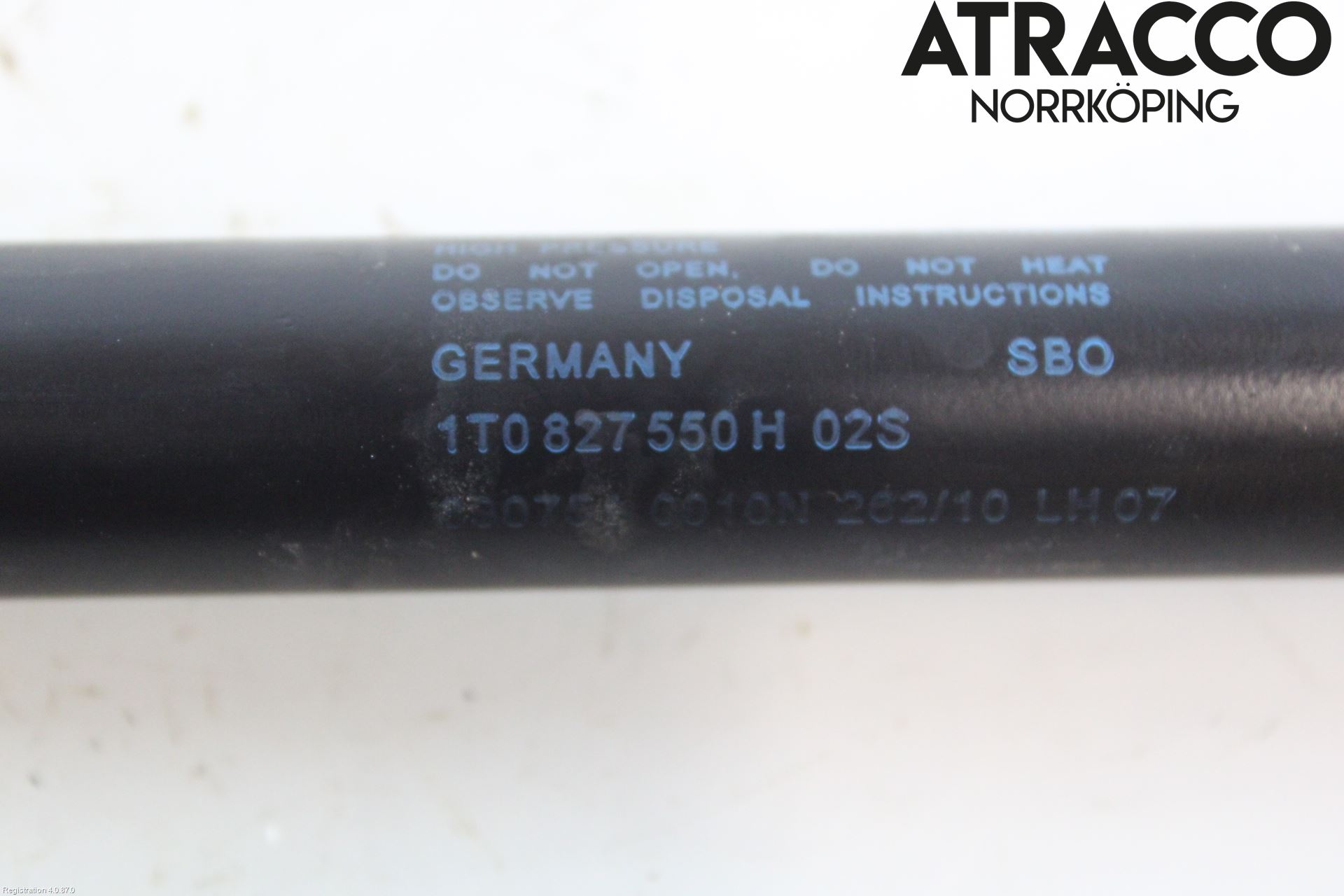 Volkswagen VW TOURAN 10-15 Gasfjäder Baklucka