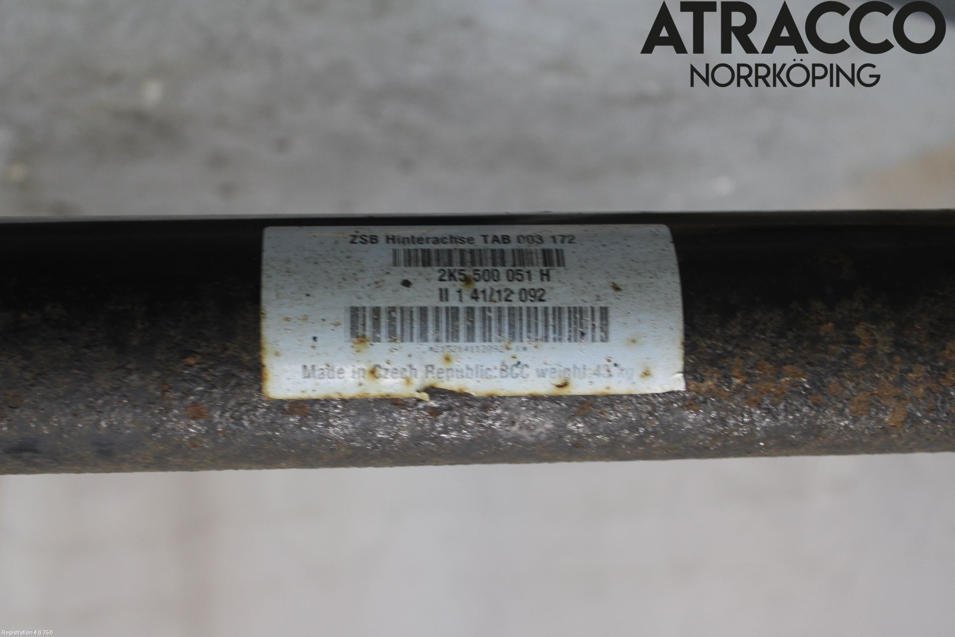 Volkswagen VW CADDY 11-15 Bakaxel