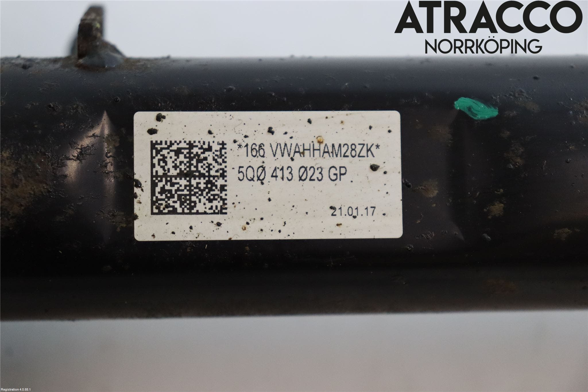 Volkswagen VW GOLF / E-GOLF VII 13-20 Fjäderben Fram Vänster