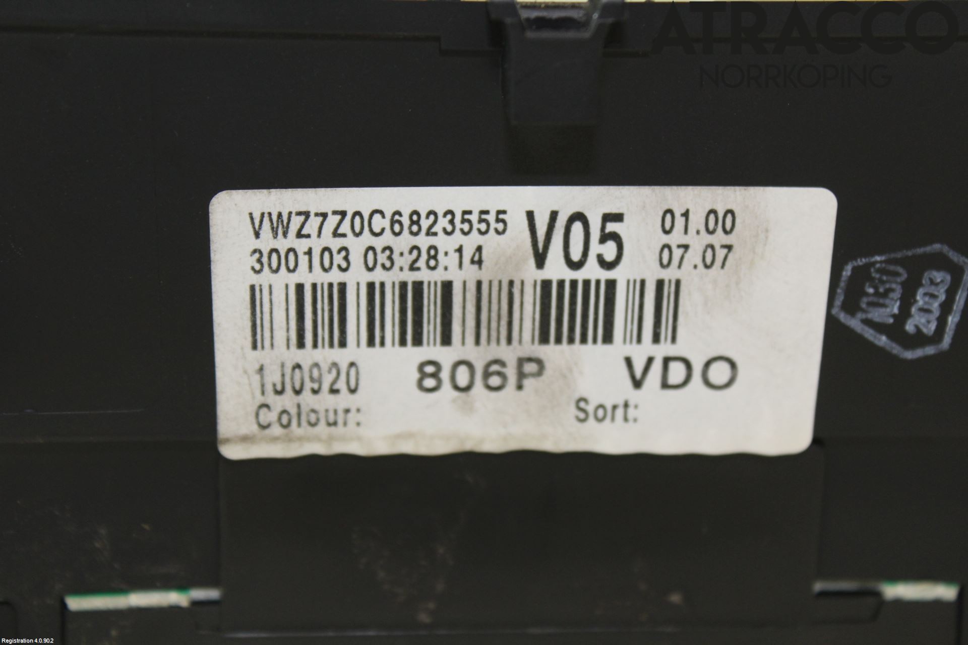 Volkswagen VW GOLF IV 98-06 Instrument Komb