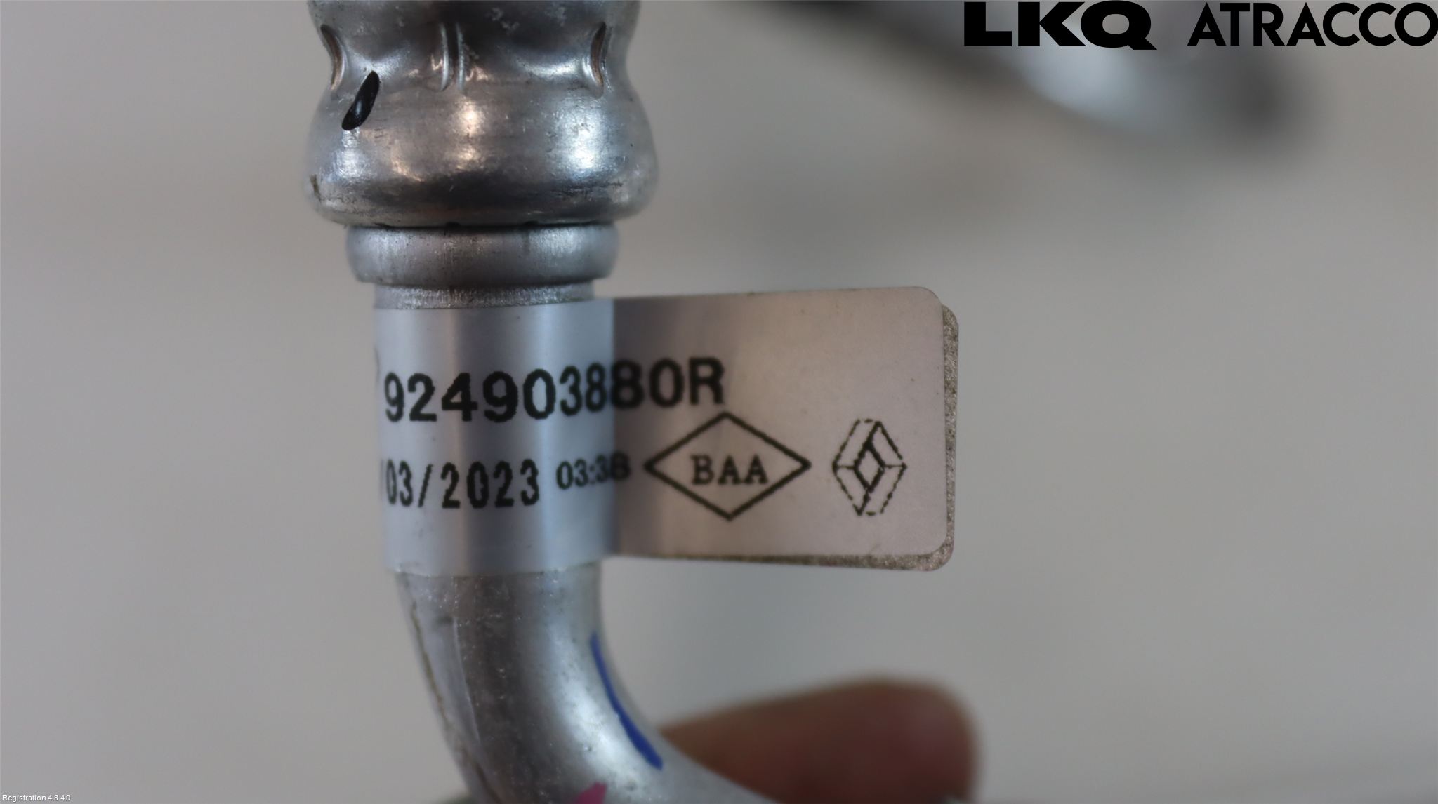 Renault EXPRESS 21- Ac Slang-Rör