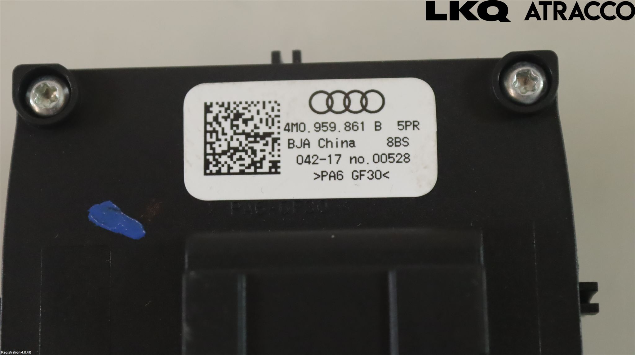 Audi Q7/SQ7 Strömställare Stolregler