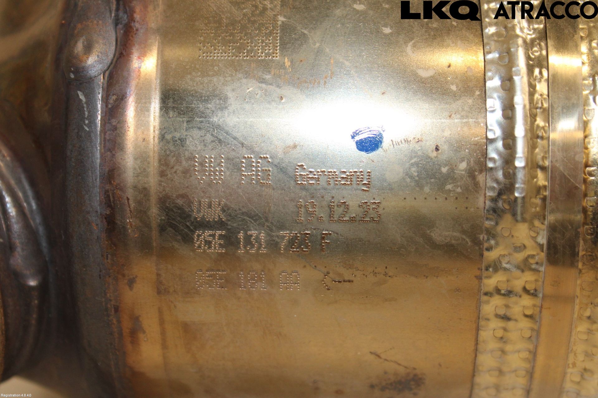 Volkswagen VW PASSAT 24- Avgas Partikelfilter