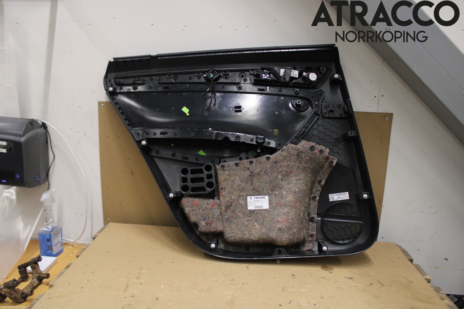 Skoda KODIAQ 17-24 Dörrklädsel Hö