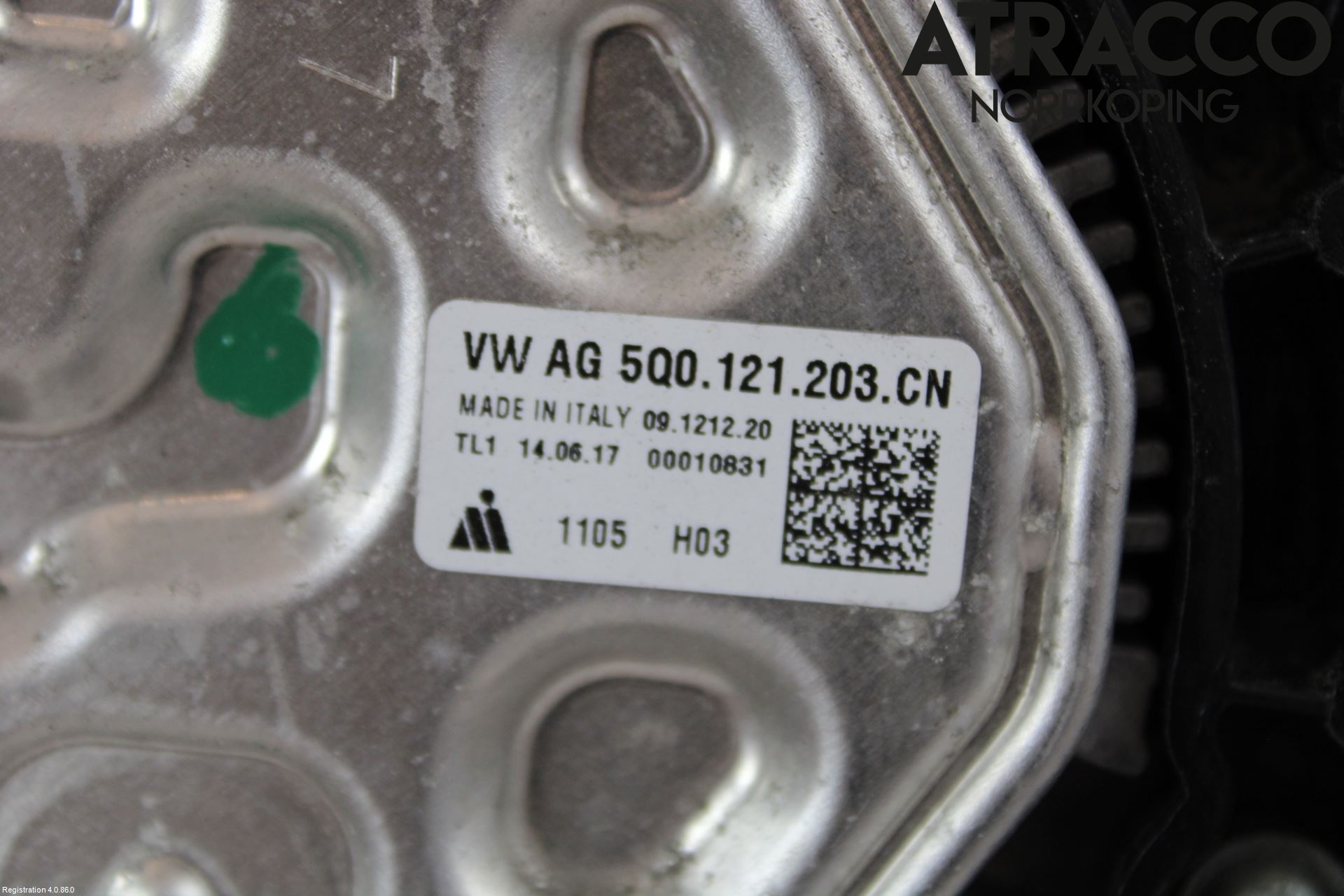 Audi A3/S3 8V 13-20 Kylfläkt El