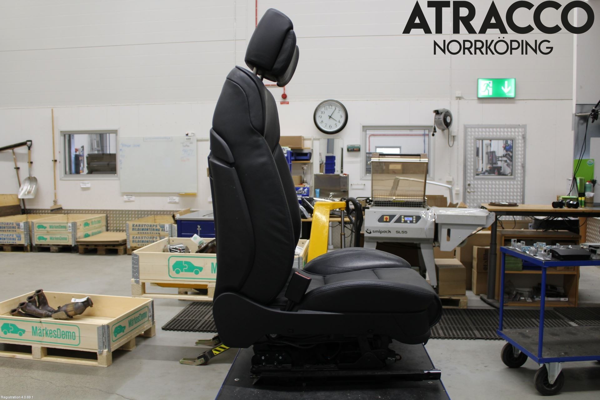 Audi A8/S8 4E  02-09 Inredning Stol Fram Hö