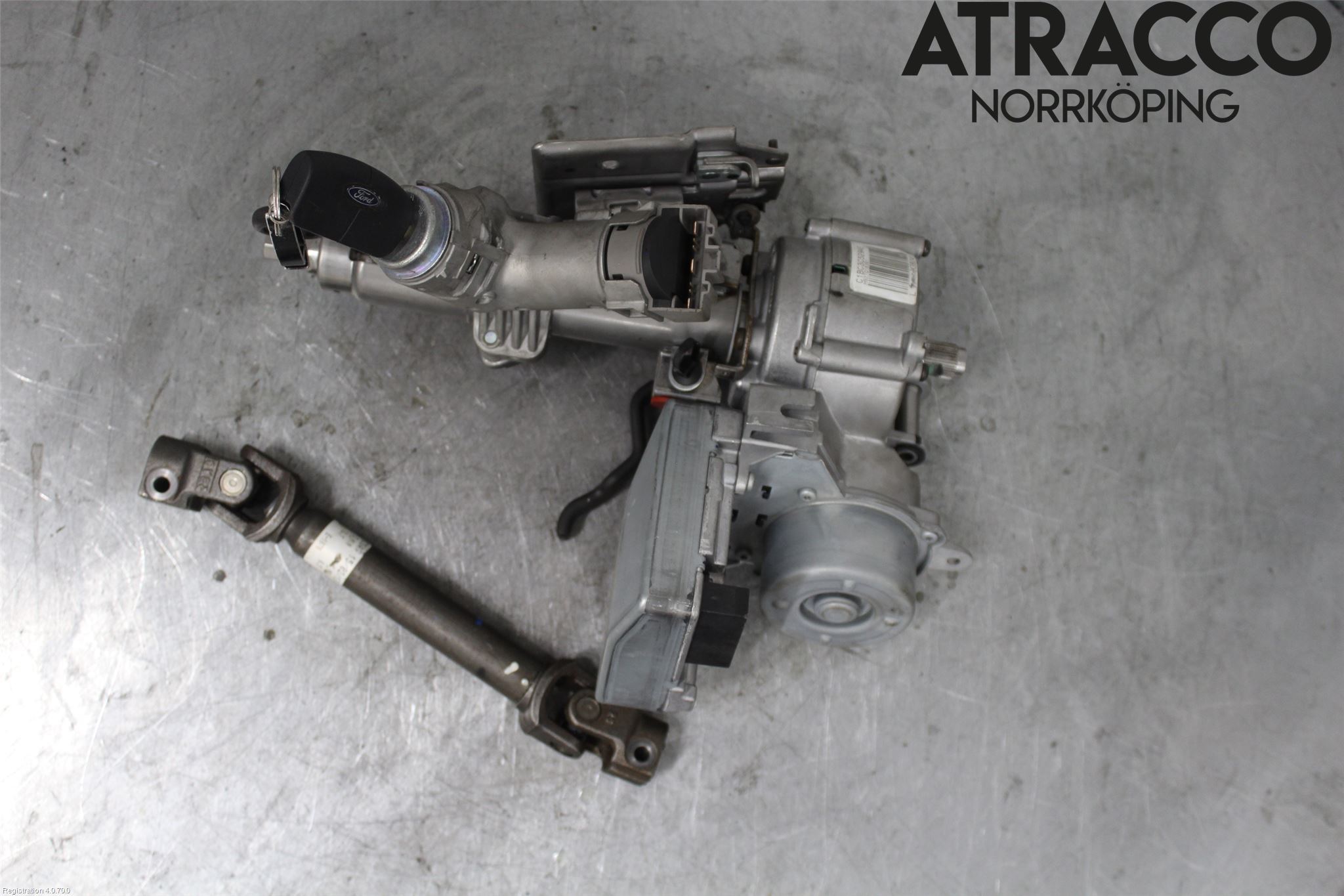 Ford FIESTA 13-17 Rattaxelagg Med Inb Servo