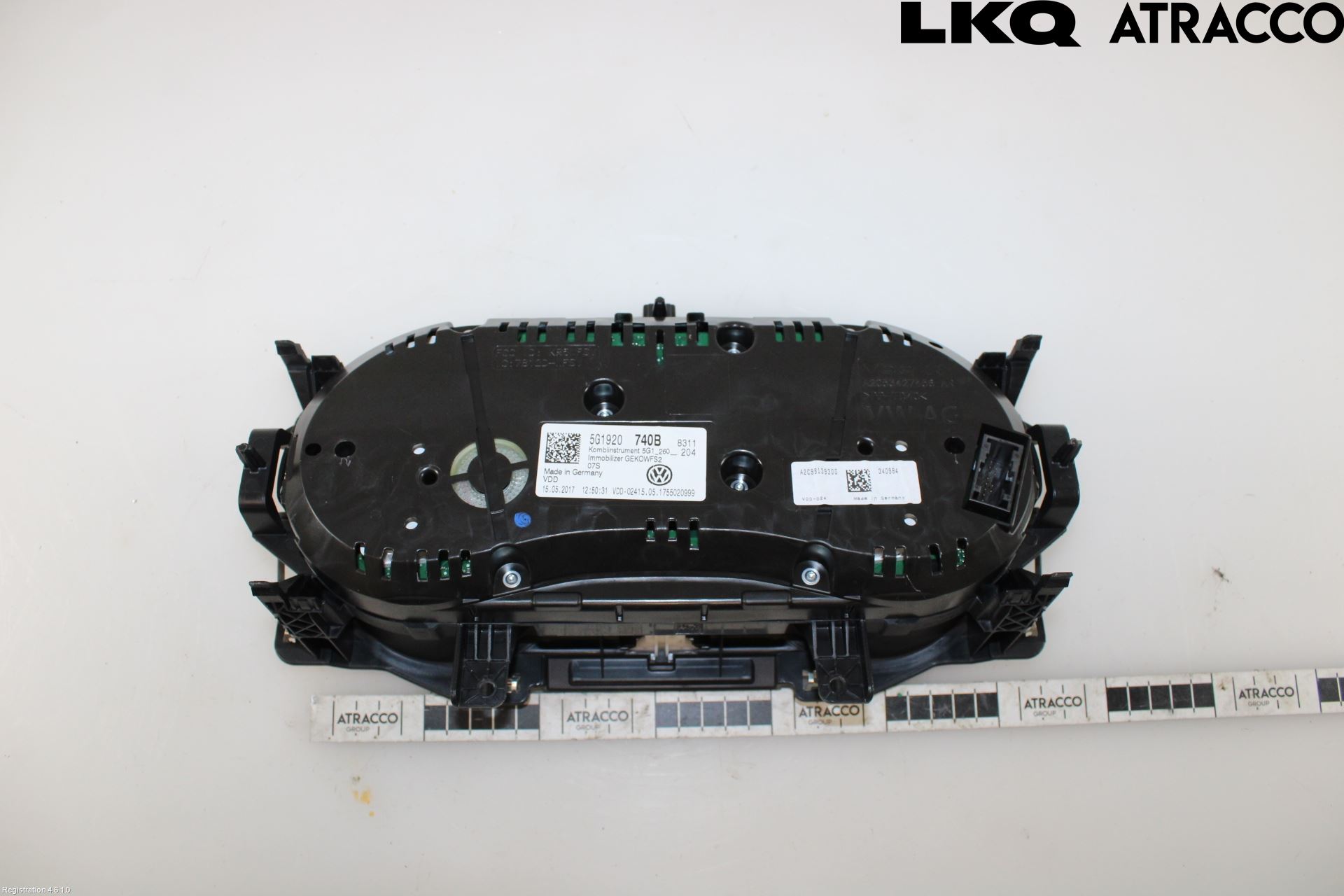 Volkswagen VW GOLF / E-GOLF VII 13-20 Instrument Komb