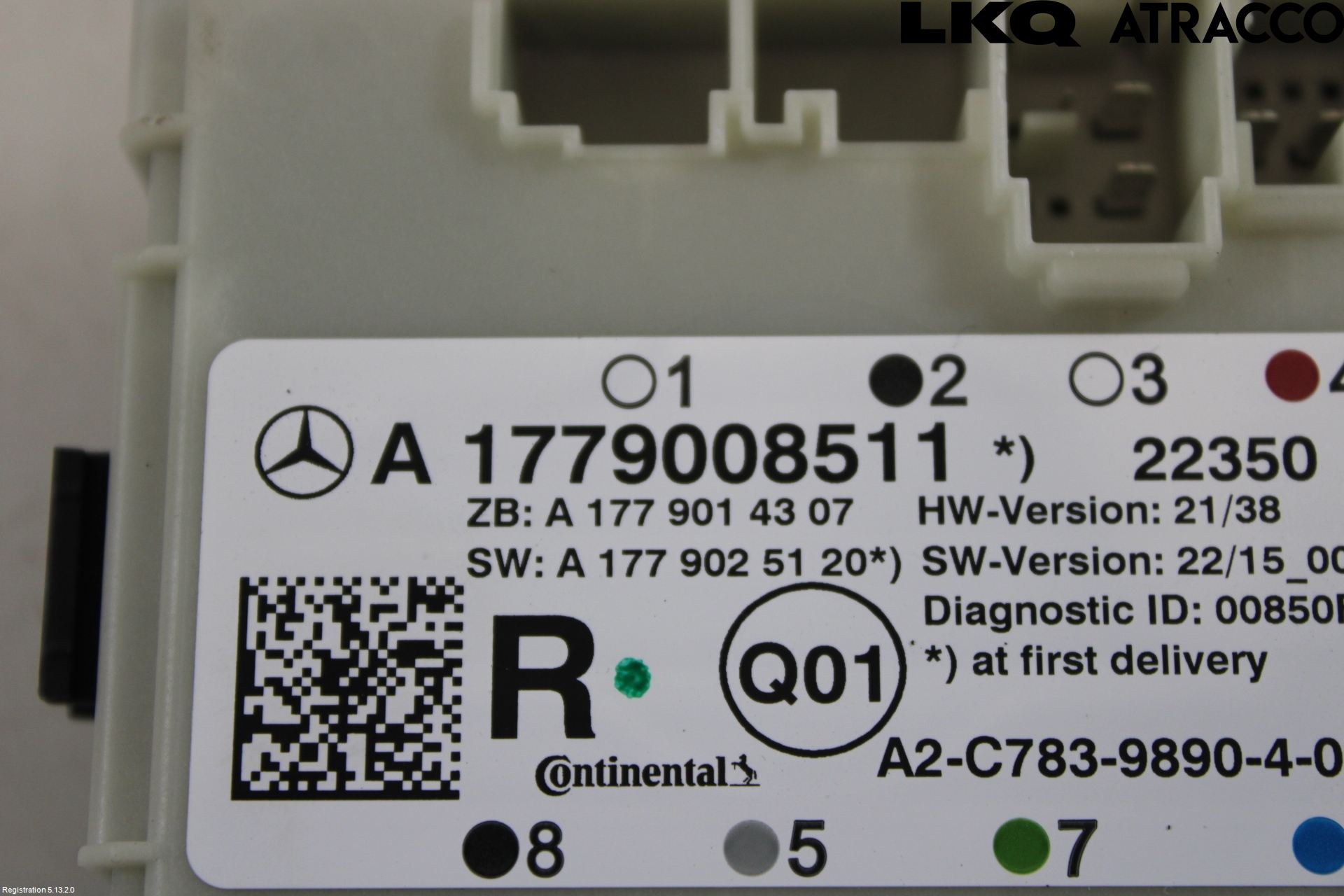 Mercedes-Benz MB EQA (H243) 21- Styrenhet Dörr