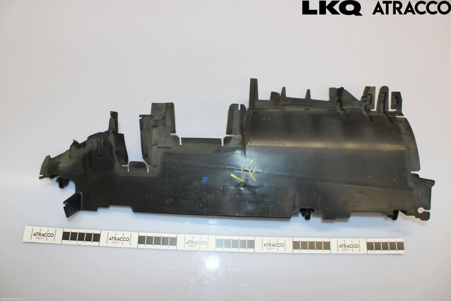 Volkswagen VW GOLF / E-GOLF VII 13-20 Deflektor Plåt-Plast Kylning