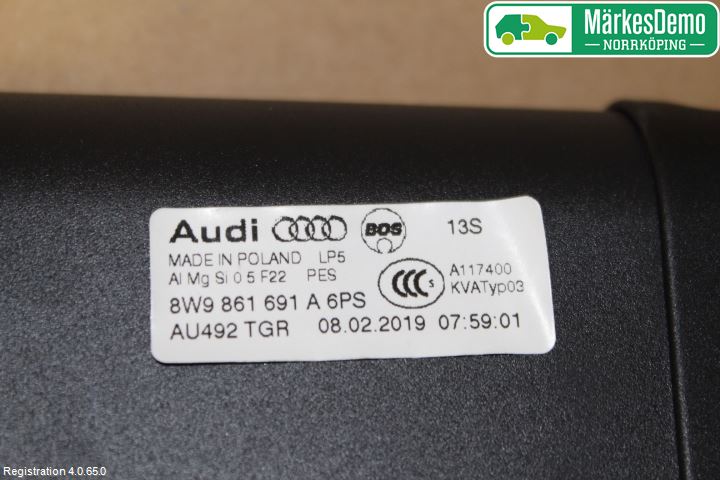 Audi A4/S4 B9 16-19 Lastnät