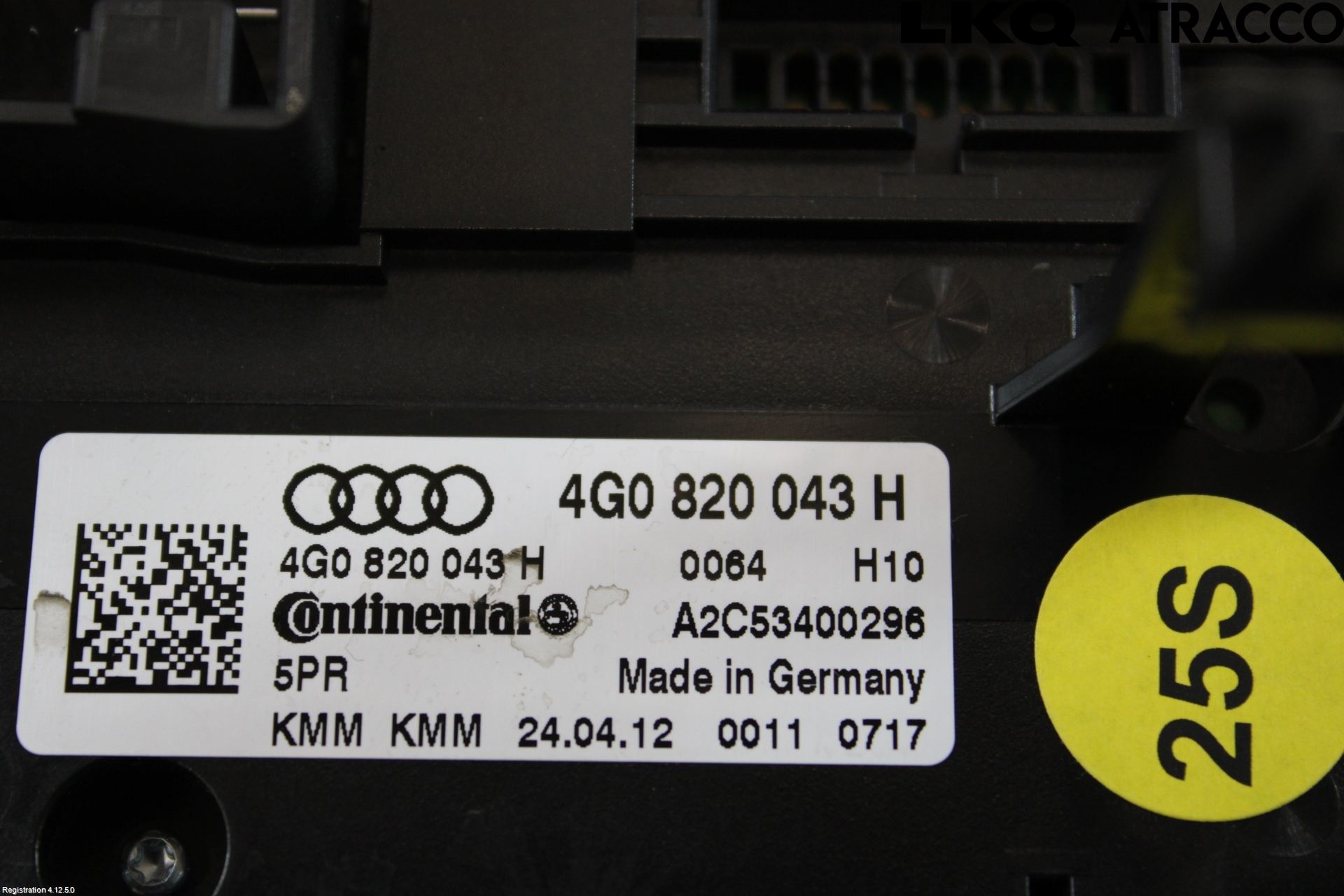Audi A6/S6 4G 11-18 Värmereglage
