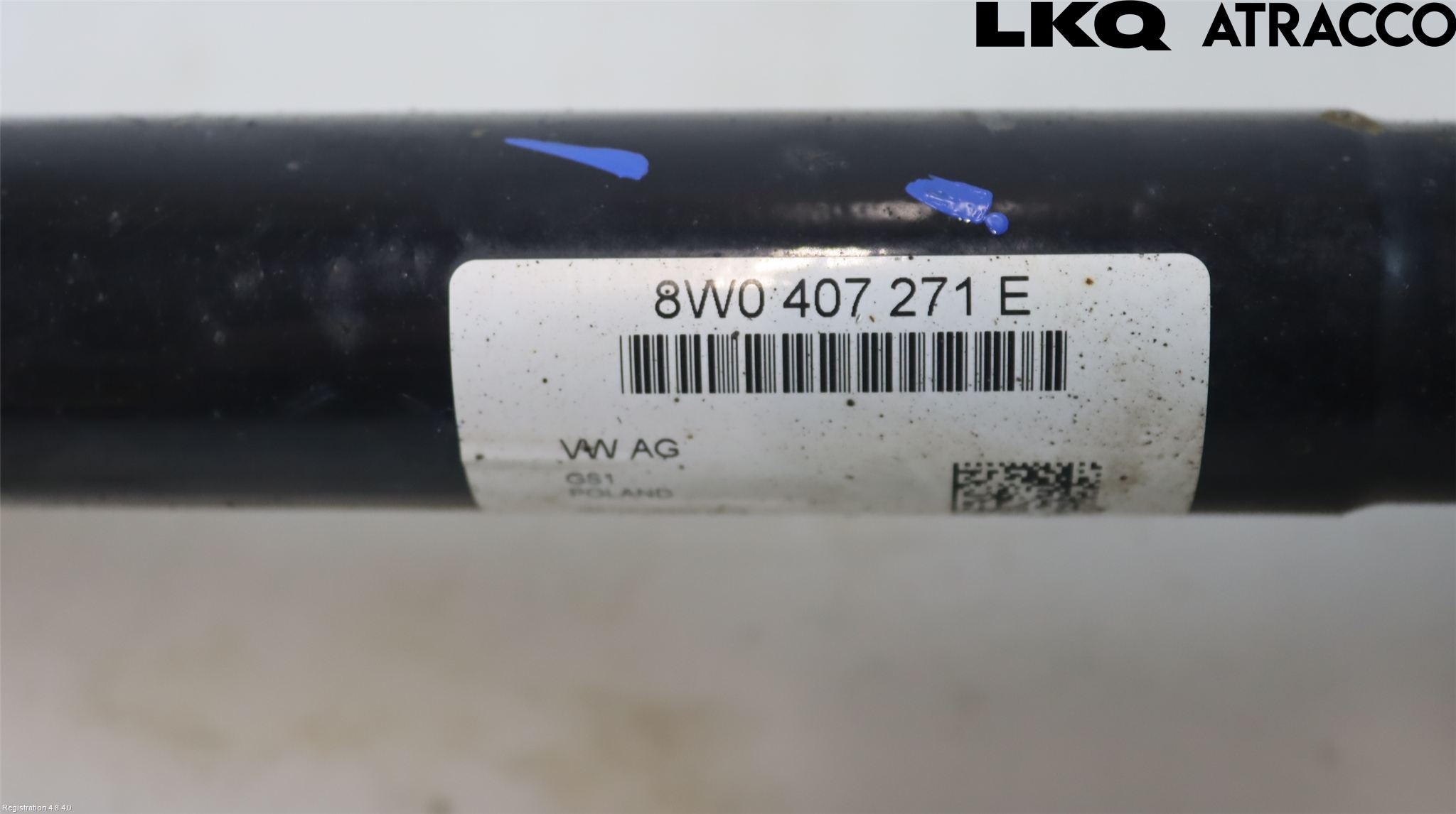 Audi A5 17- Drivaxel Fram Vänster