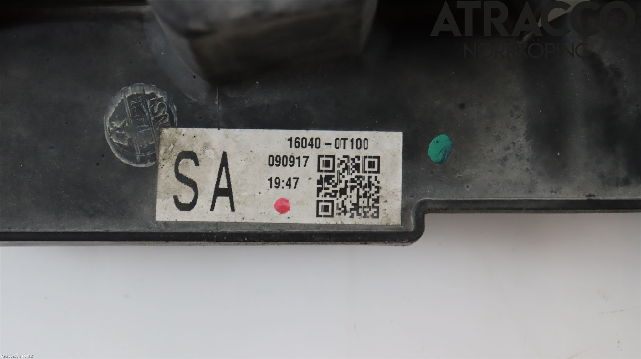 Toyota AVENSIS 09-15 Frontplåt