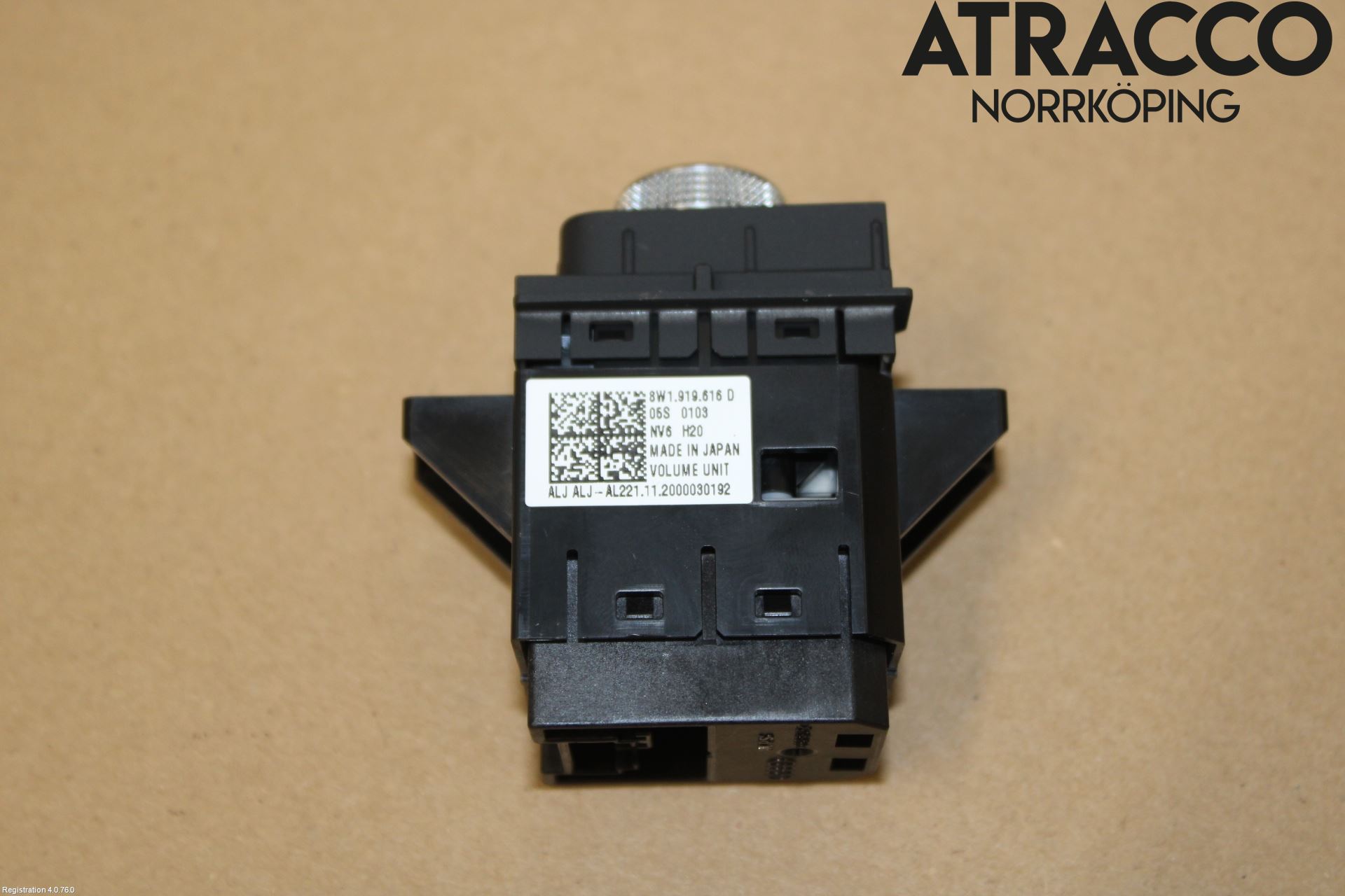 Audi A5 17- Strömställare Fader-Högtalare