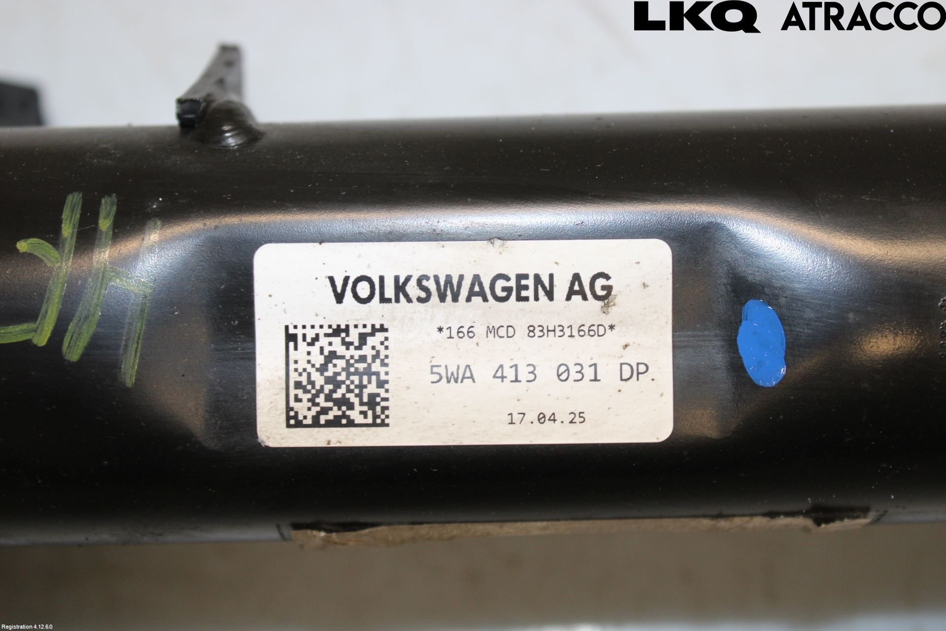 Audi A3/S3 8Y 21- Fjäderben Fram Höger