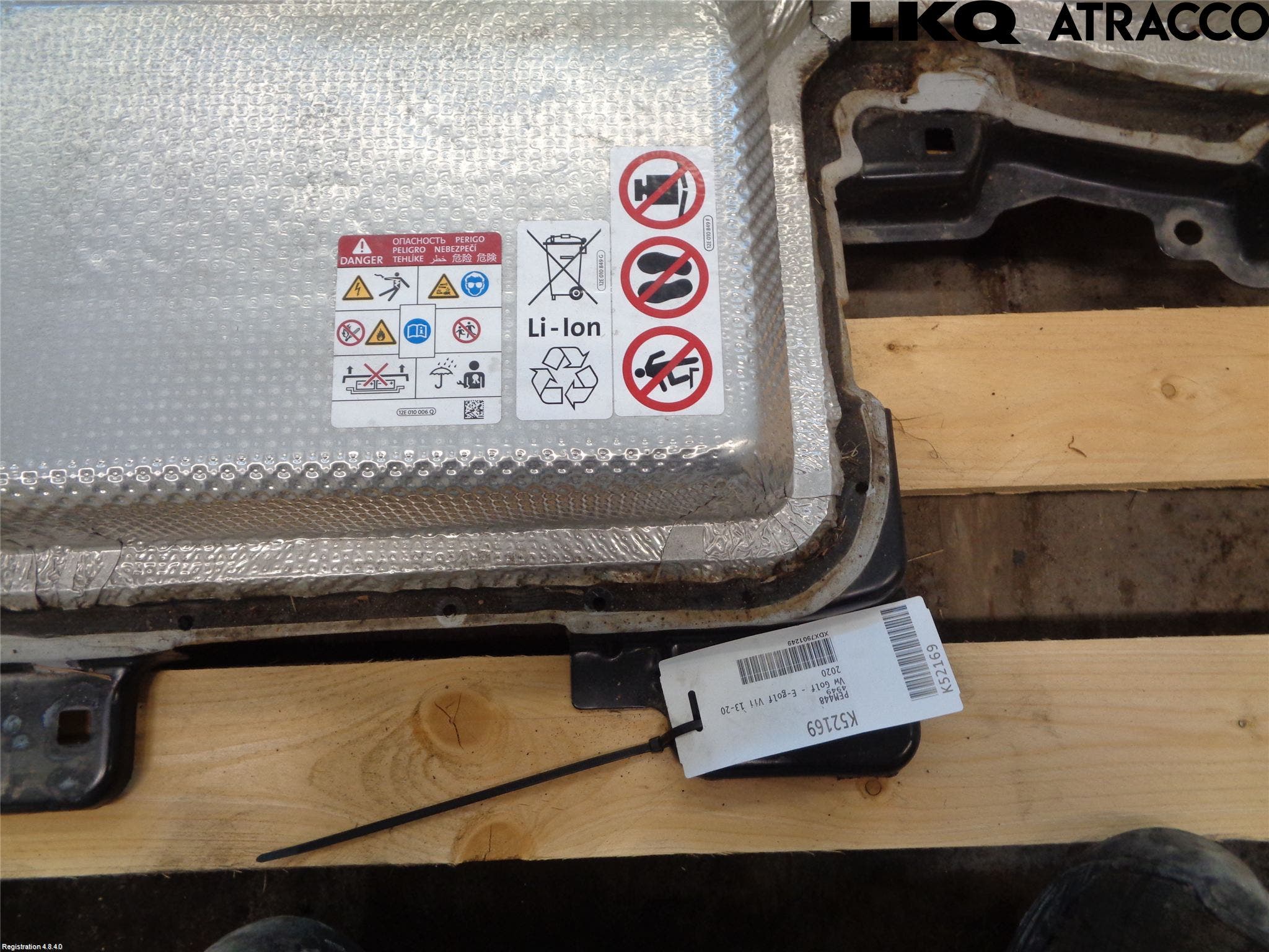 Volkswagen VW GOLF / E-GOLF VII 13-20 Batteri Högspänning