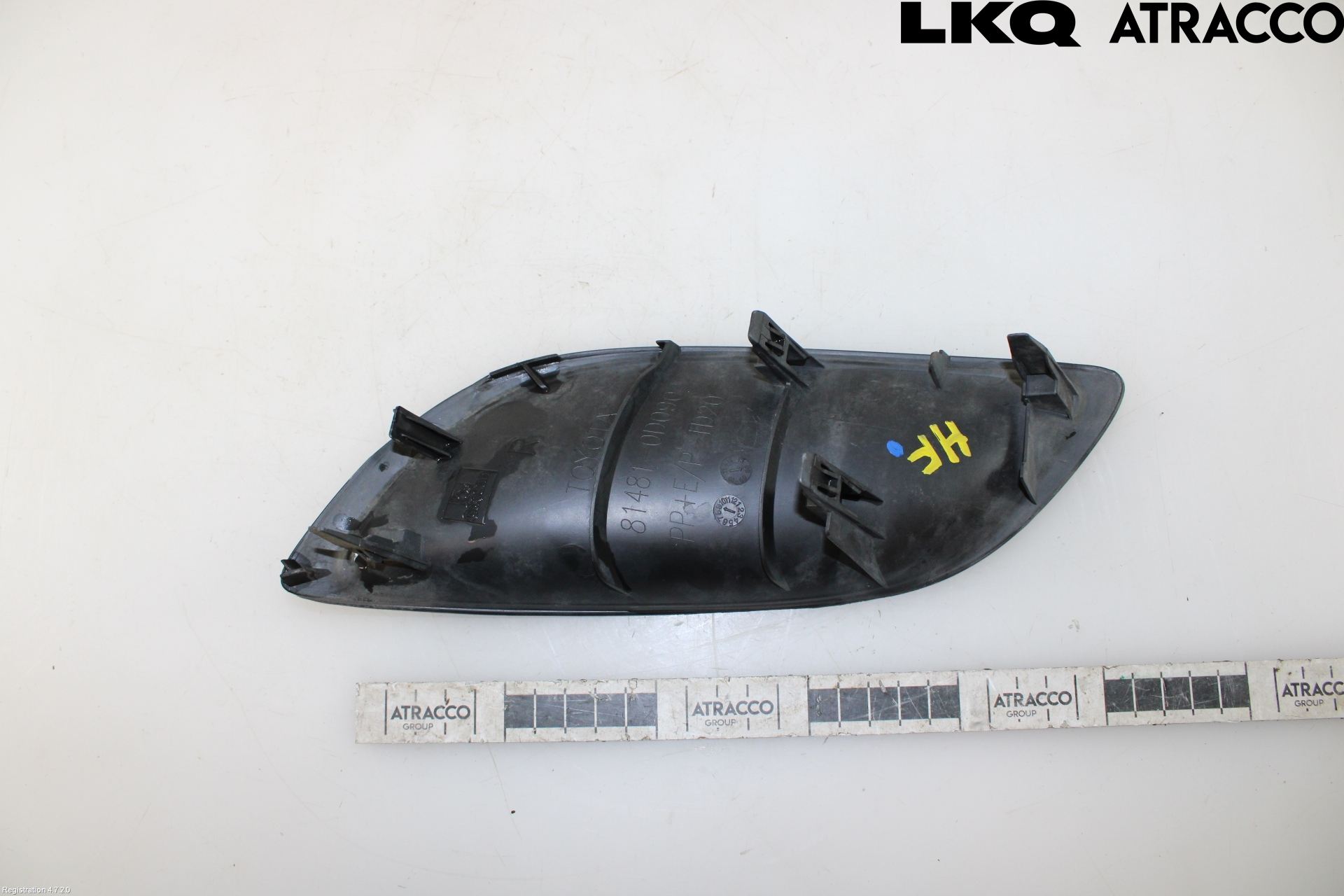 Toyota YARIS XP90 06-11 Grilldel Höger